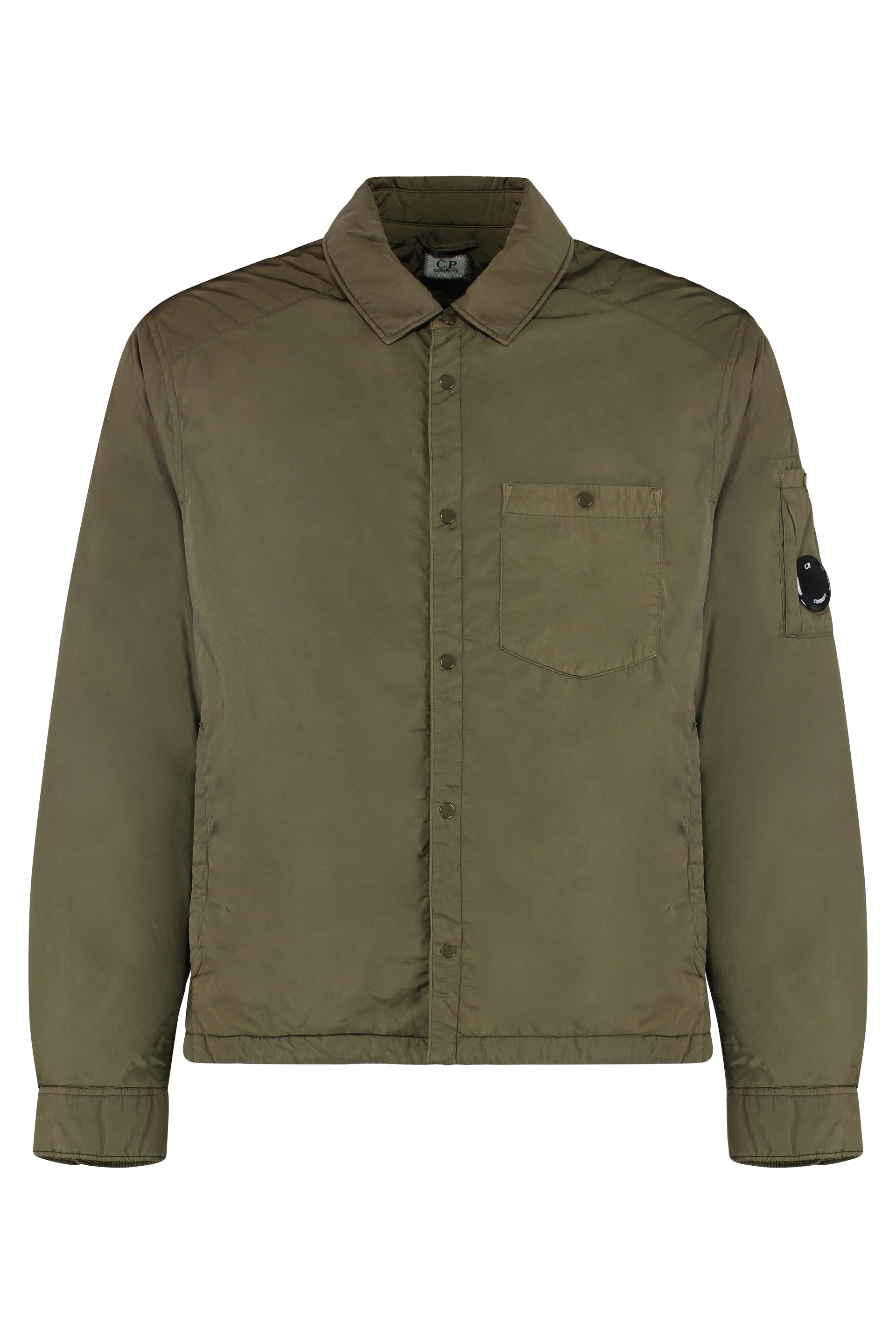C.P.COMPANY Men's Nylon Overshirt with Lens Detail