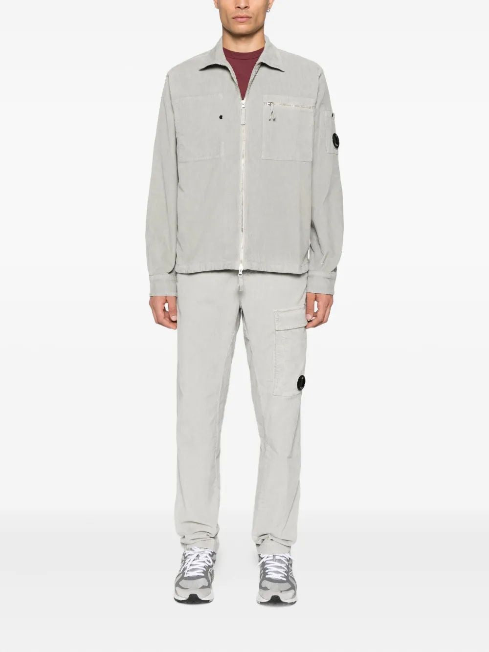 C.P.COMPANY Corduroy Shirt Jacket for Men - FW25