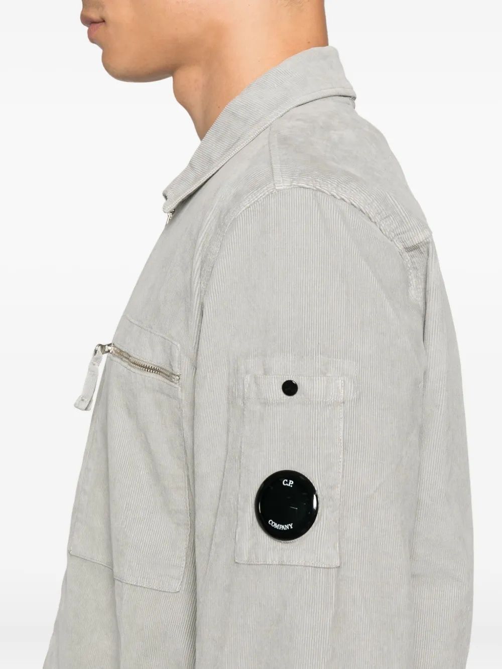C.P.COMPANY Corduroy Shirt Jacket for Men - FW25