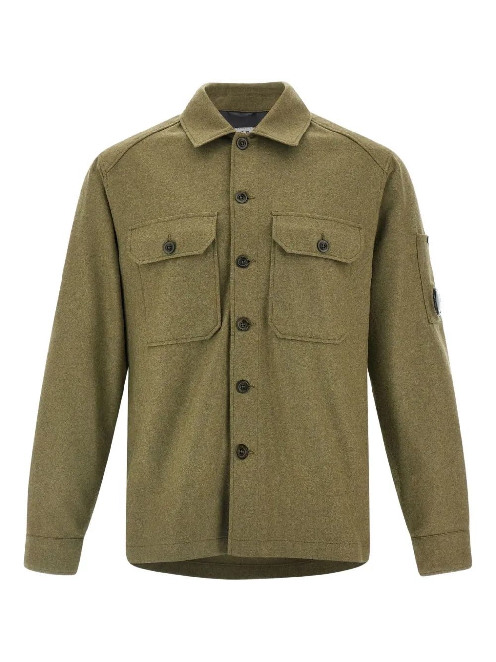 C.P.COMPANY Lens-Pocket Shirt Jacket for Men - FW25
