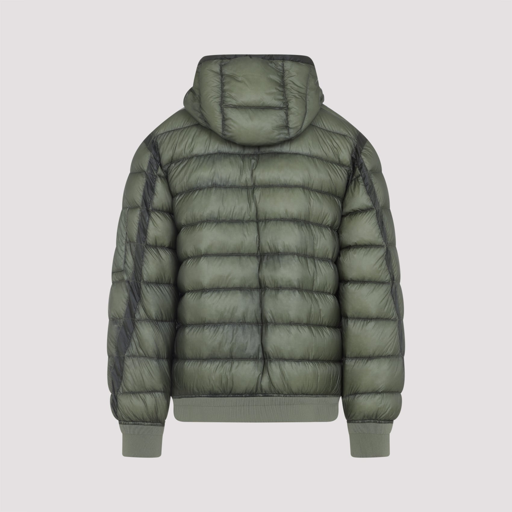 C.P.COMPANY Men's Hooded Short Down Jacket