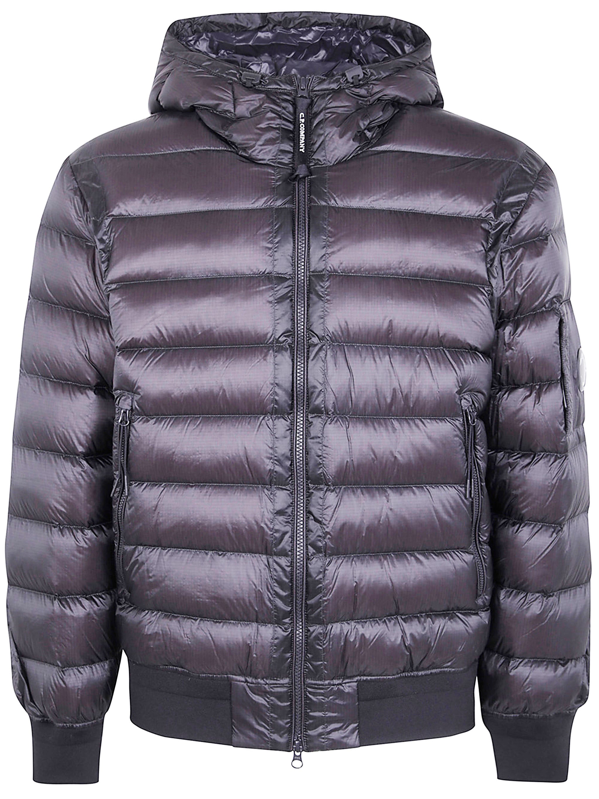 C.P.COMPANY Hooded Full-Zip Down Jacket for Men