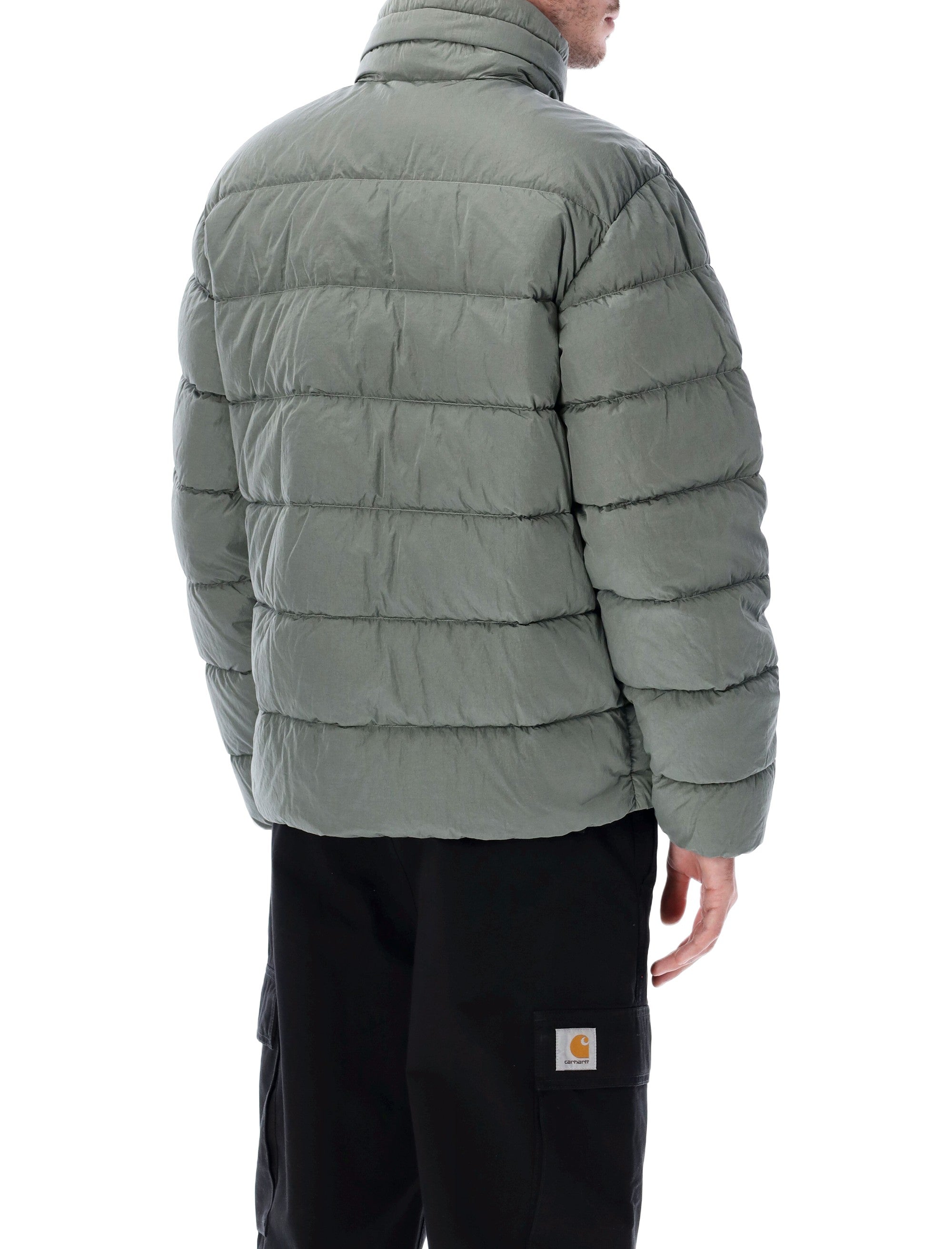 C.P.COMPANY Men's Chrome-R Recycled Down Jacket - Regular Fit