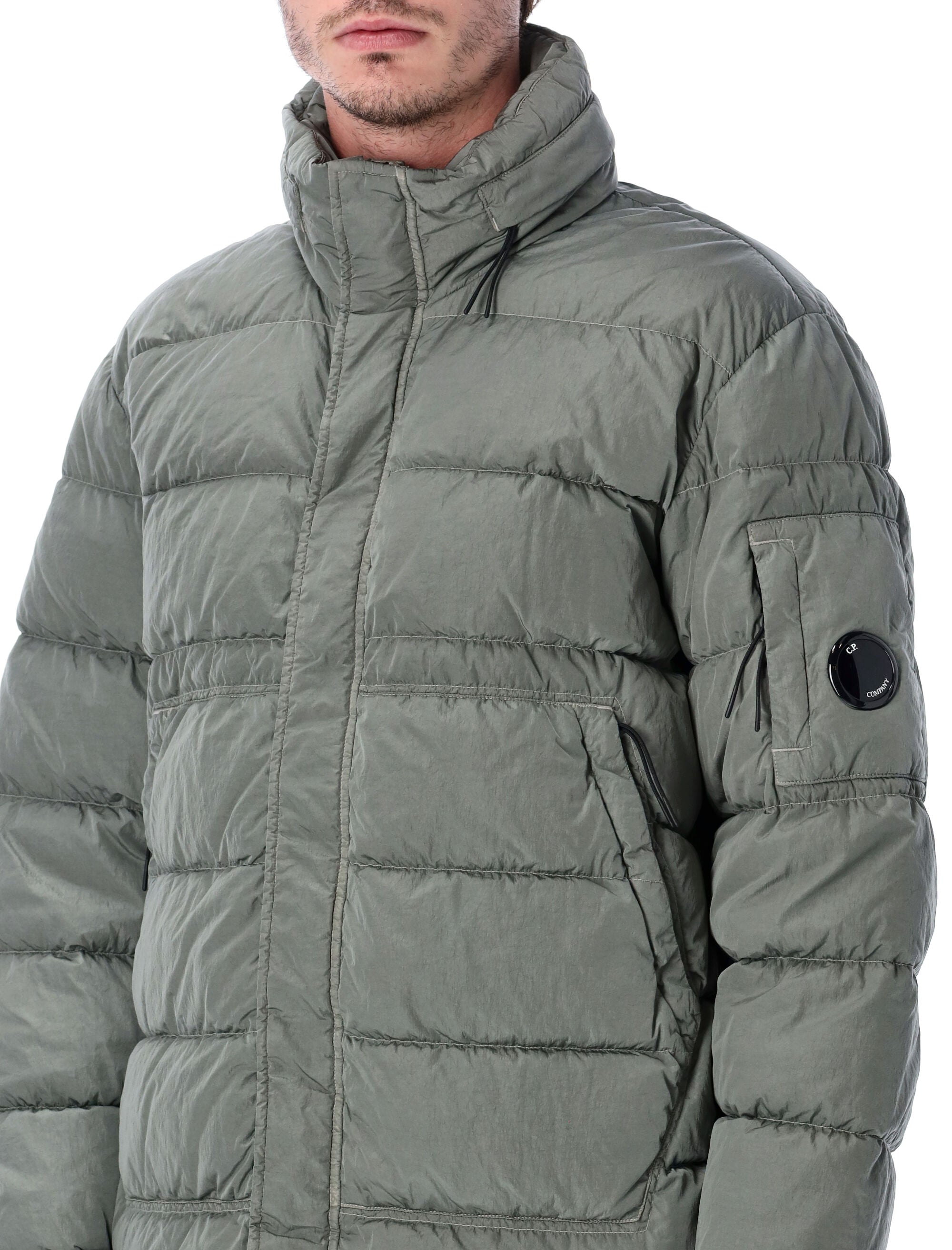 C.P.COMPANY Men's Chrome-R Recycled Down Jacket - Regular Fit