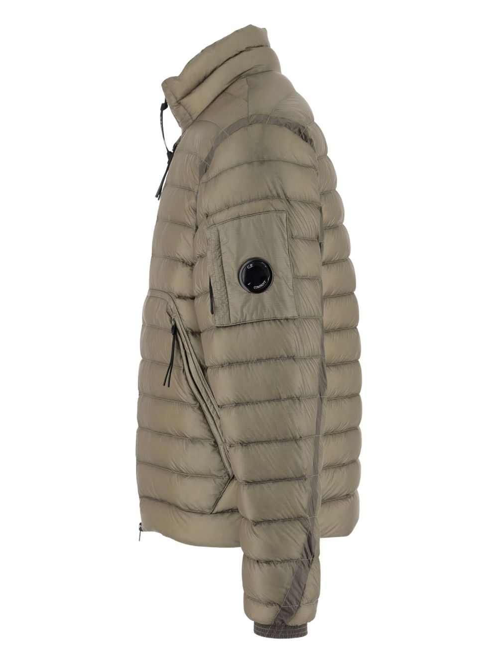 C.P.COMPANY Down Jacket with High Collar for Men - FW25
