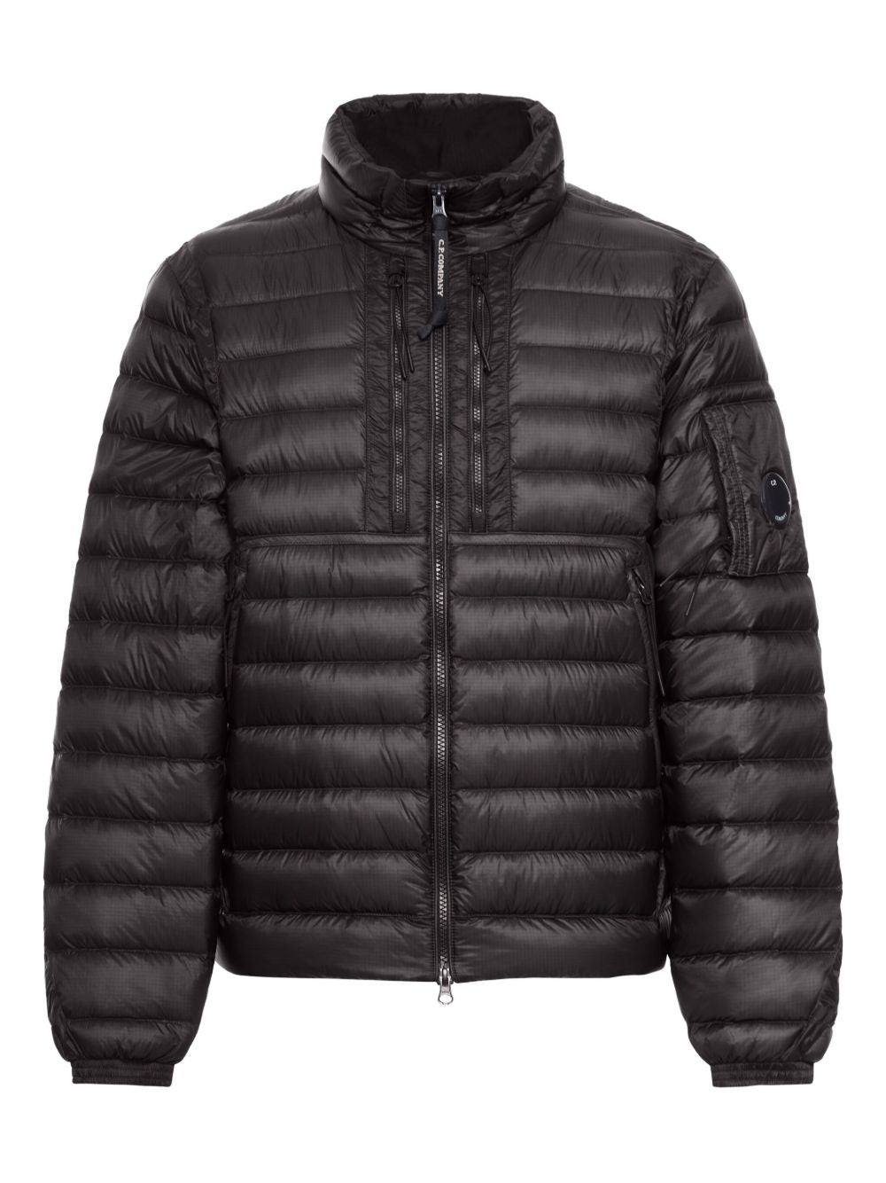 C.P.COMPANY High Neck Quilted Down Jacket - Men’s