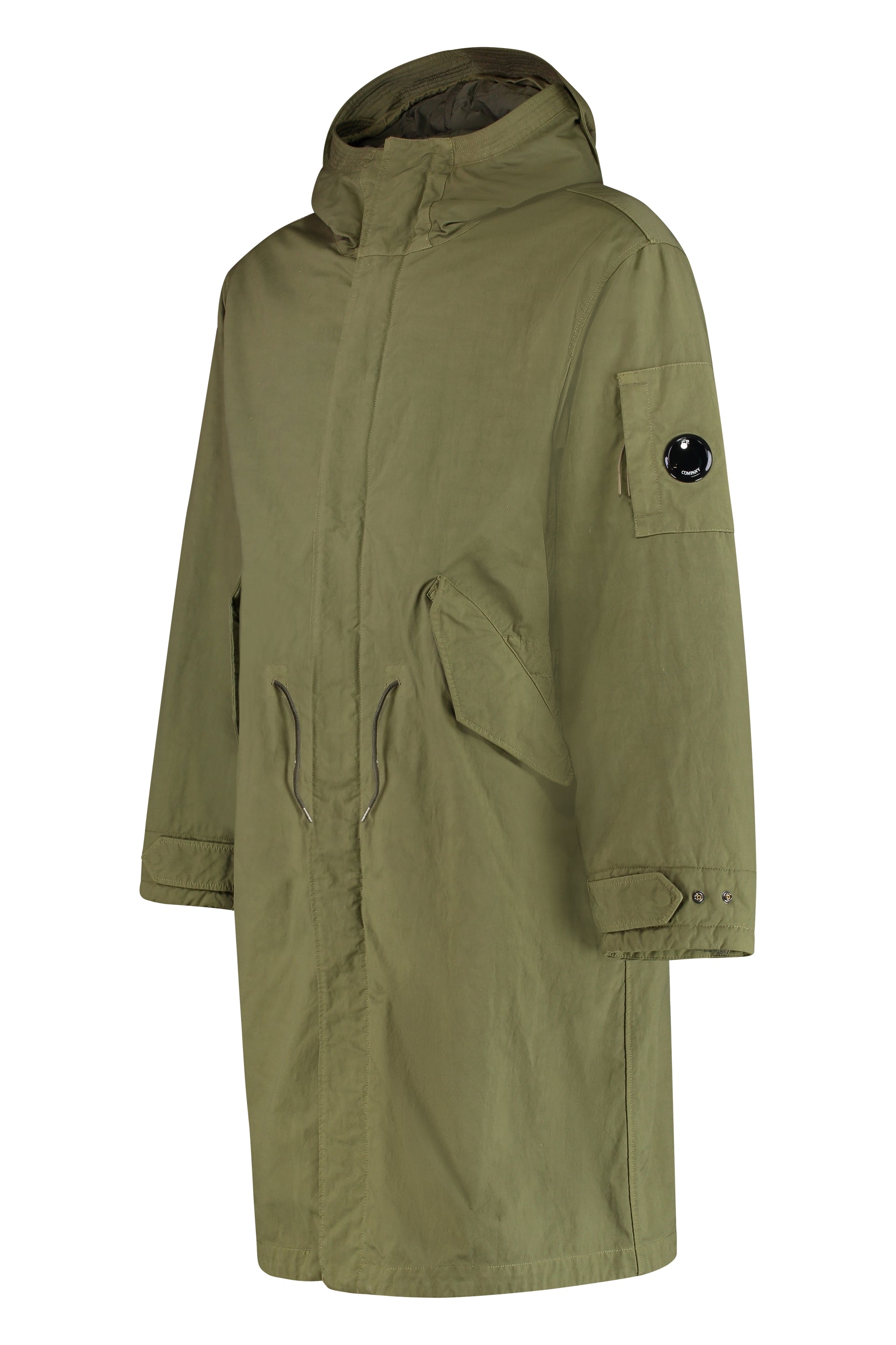 C.P.COMPANY Men's Hooded Cotton Parka Jacket