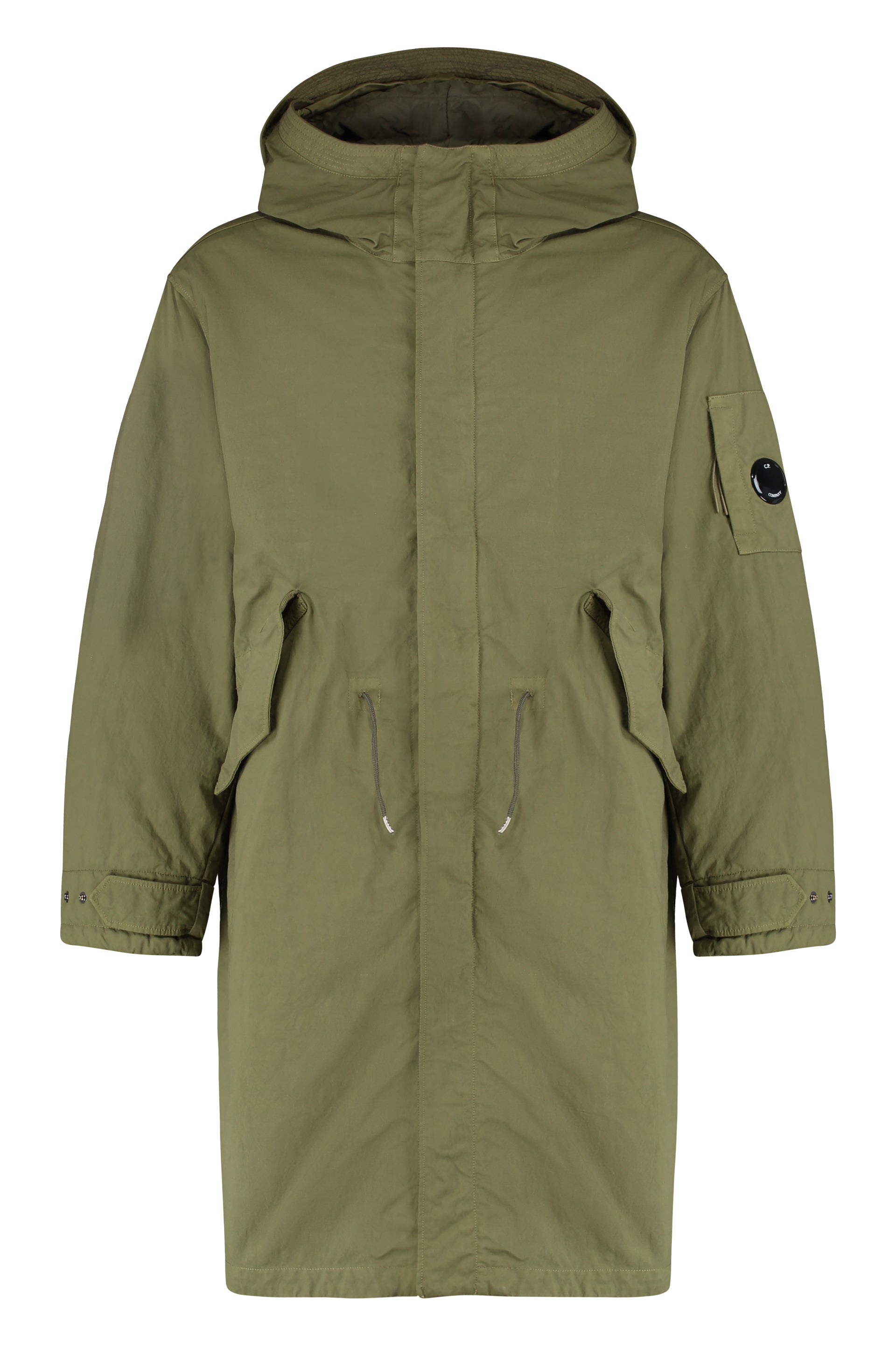 C.P.COMPANY Men's Hooded Cotton Parka Jacket