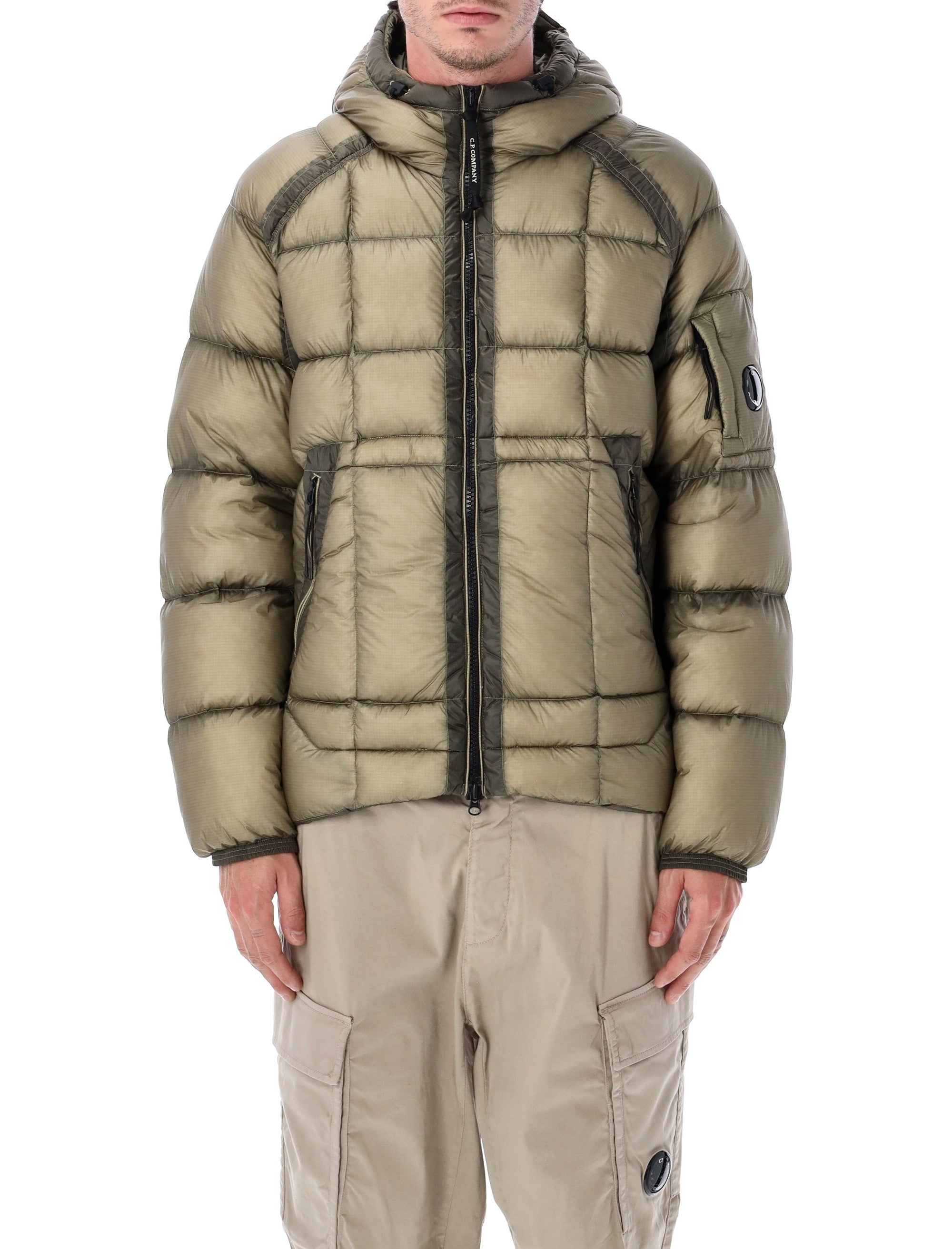 C.P.COMPANY Hooded Jacket with Lens Detail