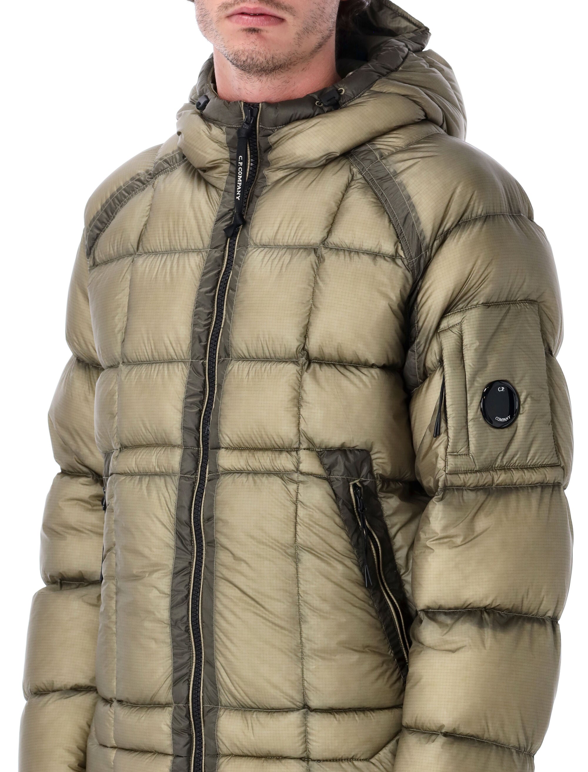 C.P.COMPANY Hooded Jacket with Lens Detail