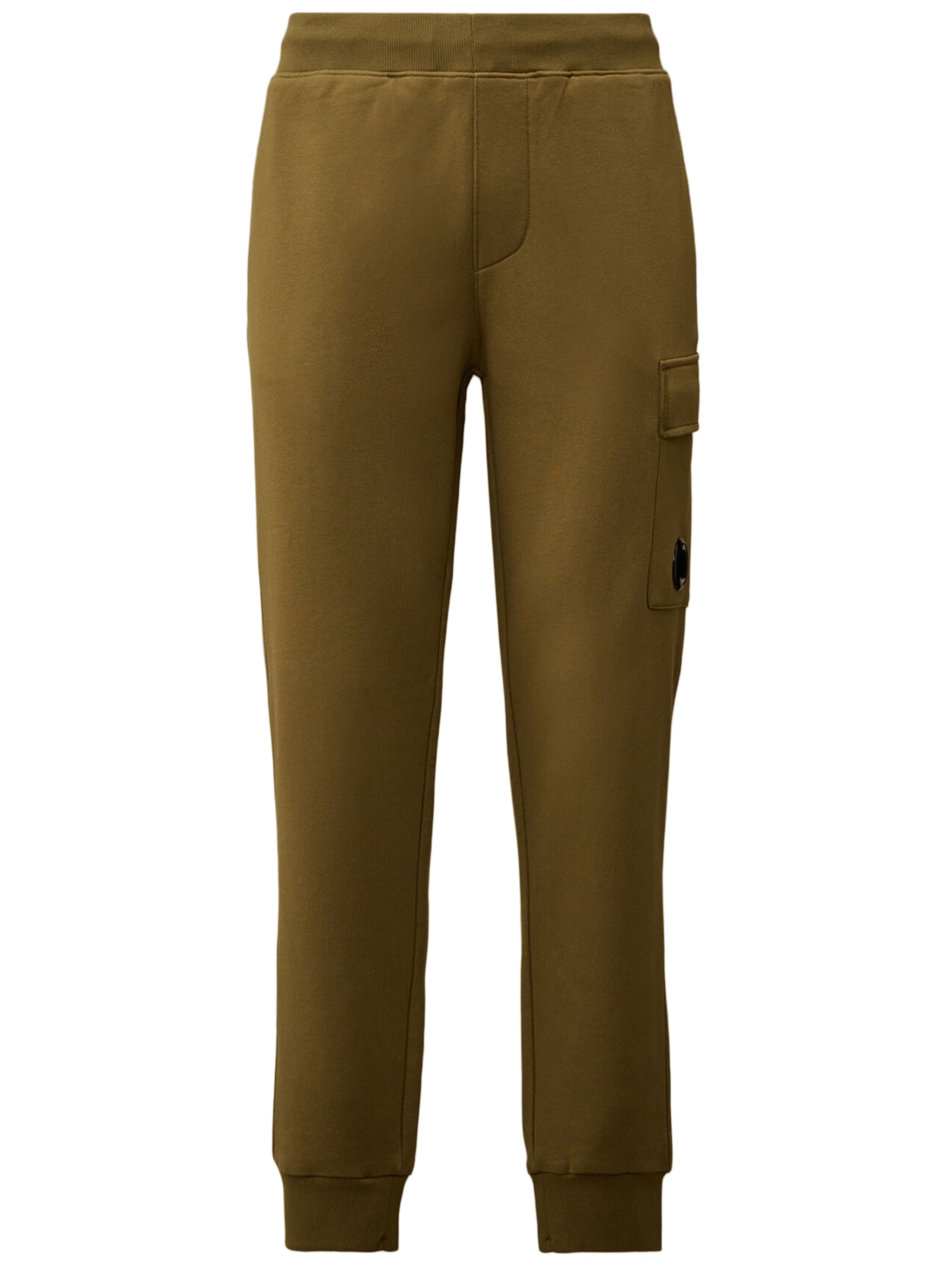 C.P.COMPANY Diagonal Raised Fleece Lens Sweatpants - Size L