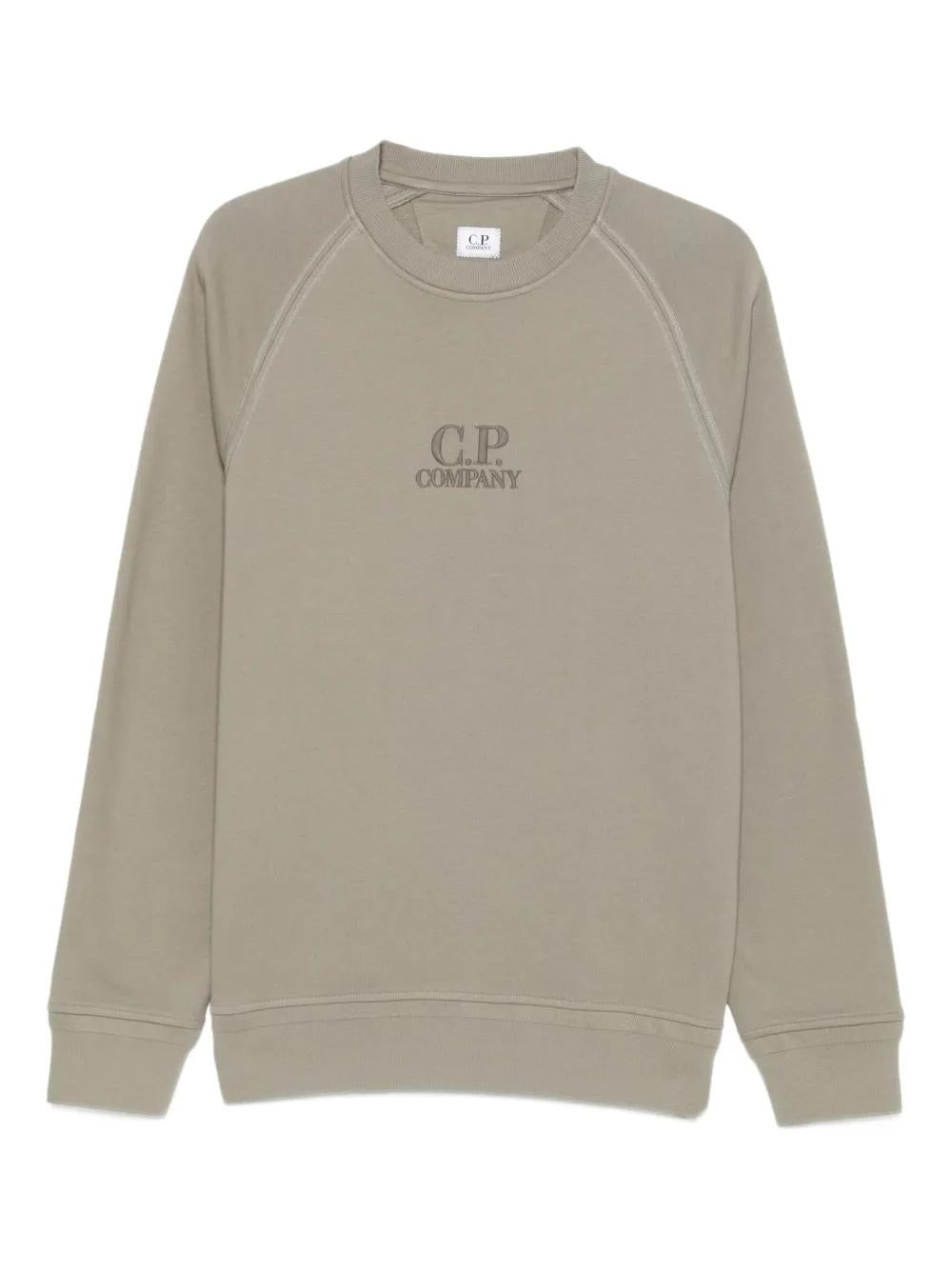 C.P.COMPANY Men's Embroidered Logo Sweatshirt