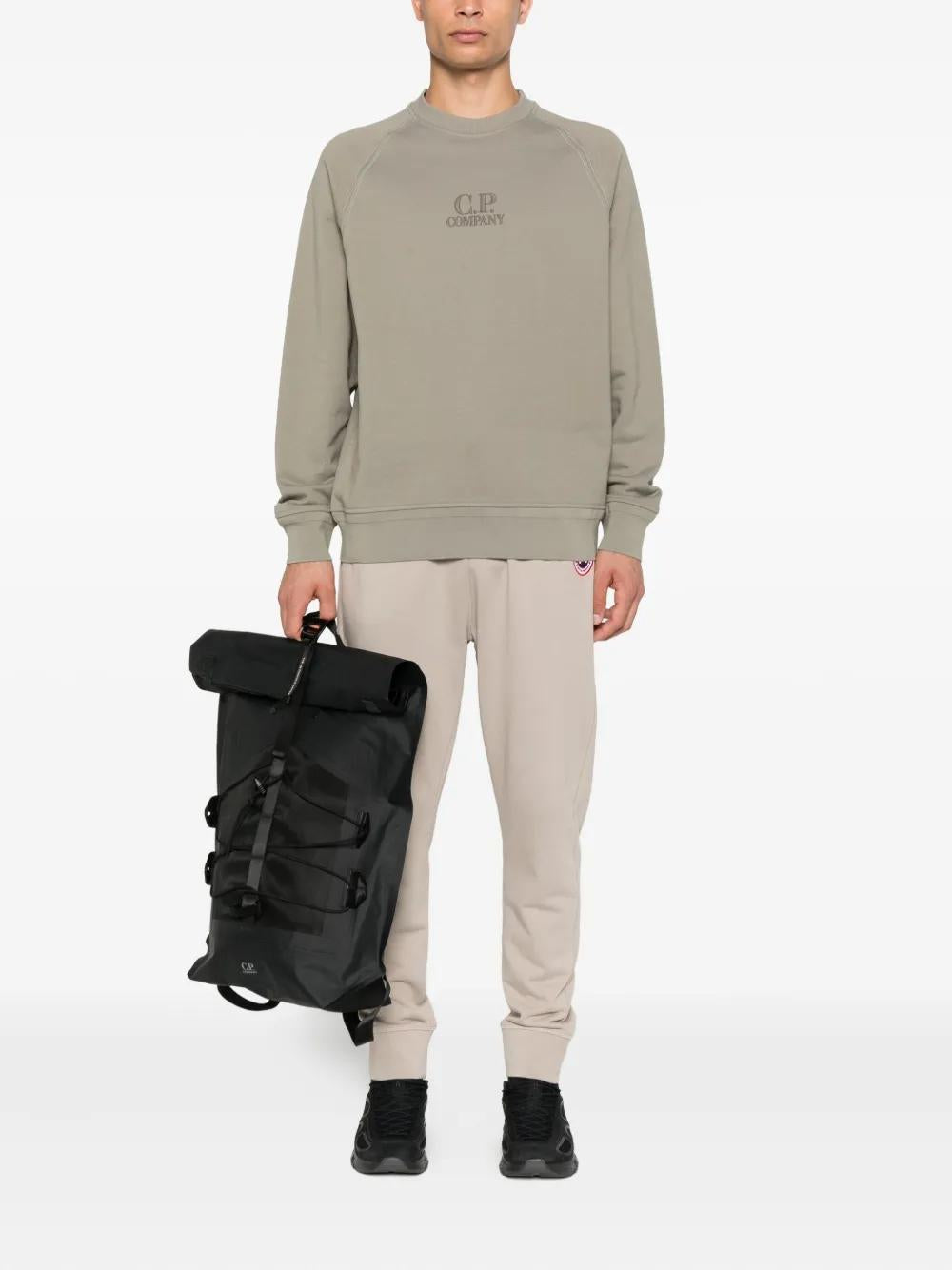 C.P.COMPANY Men's Embroidered Logo Sweatshirt