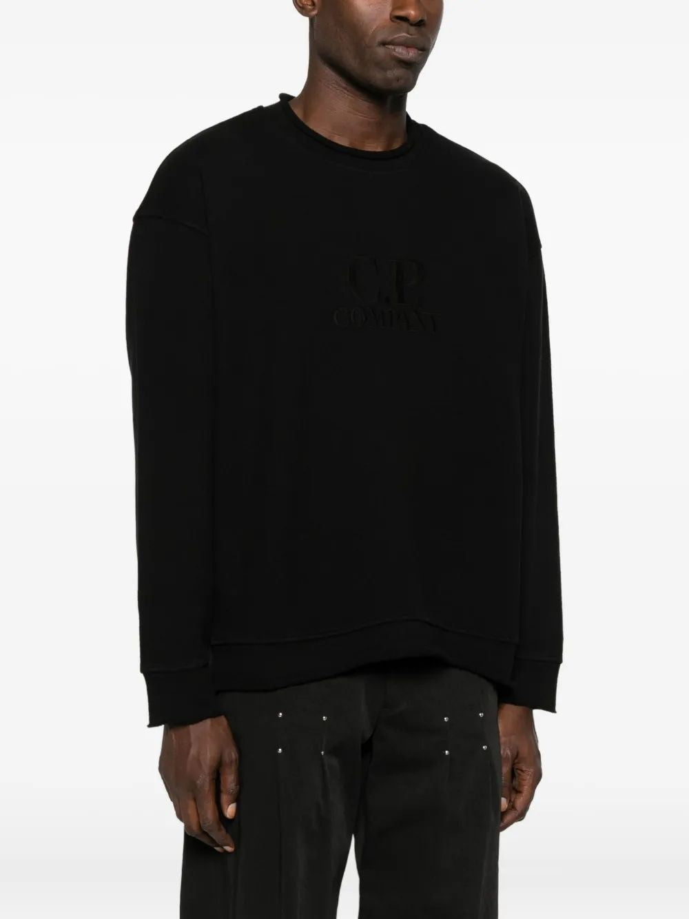 C.P.COMPANY Men's Classic Crew Neck Sweatshirt