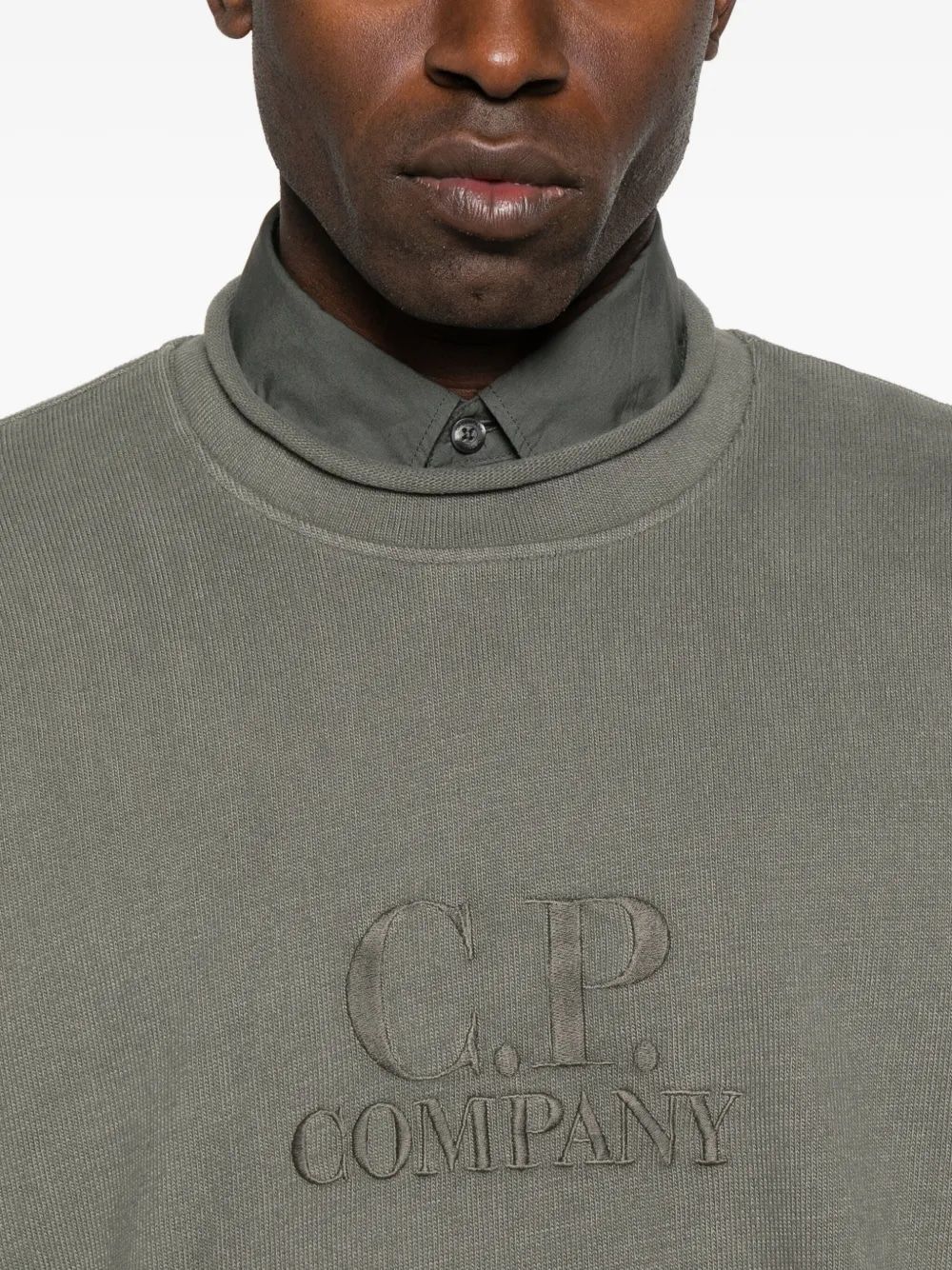 C.P.COMPANY Crew Neck Sweatshirt for Men - FW25 Collection