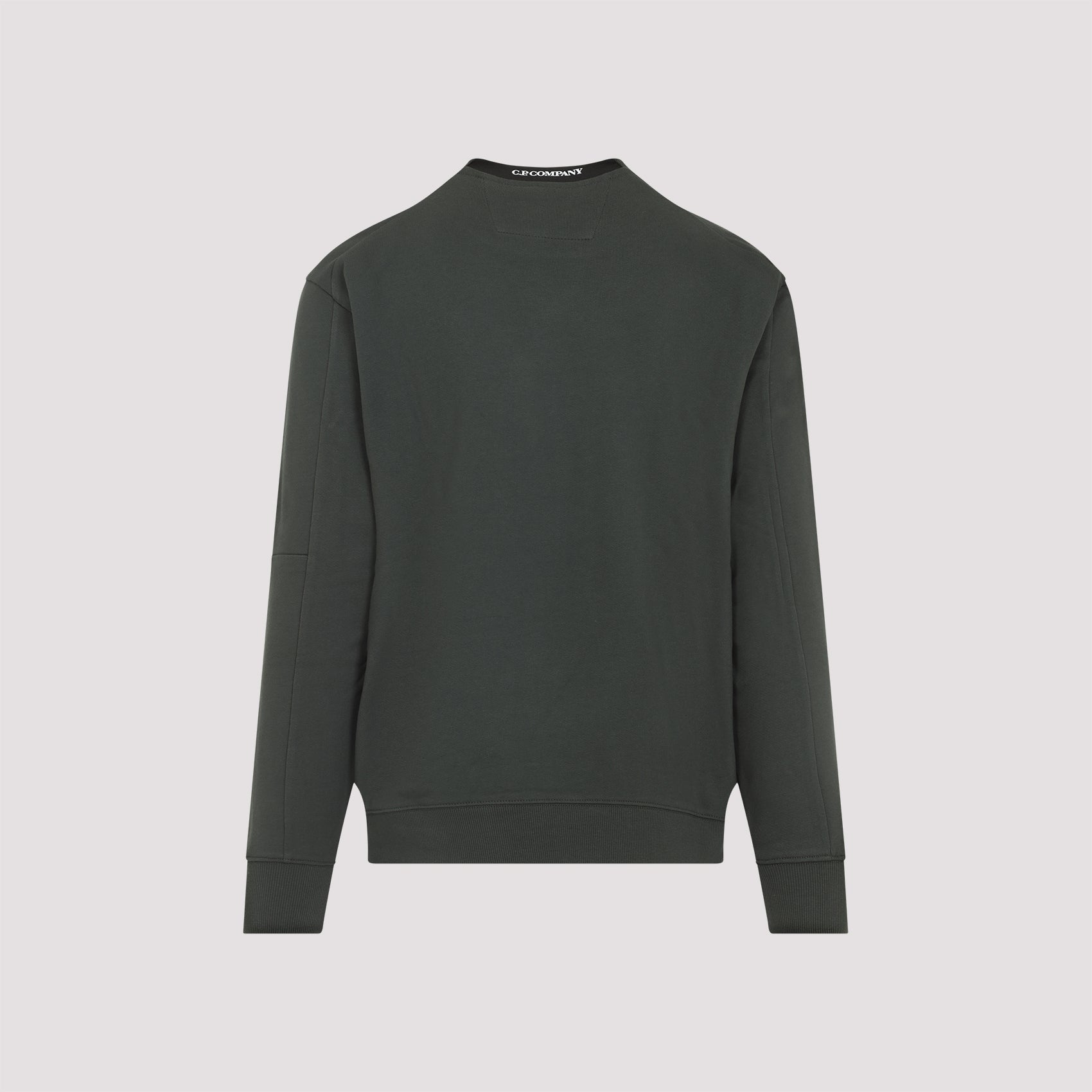 C.P.COMPANY Crewneck Sweatshirt with Lens Detail