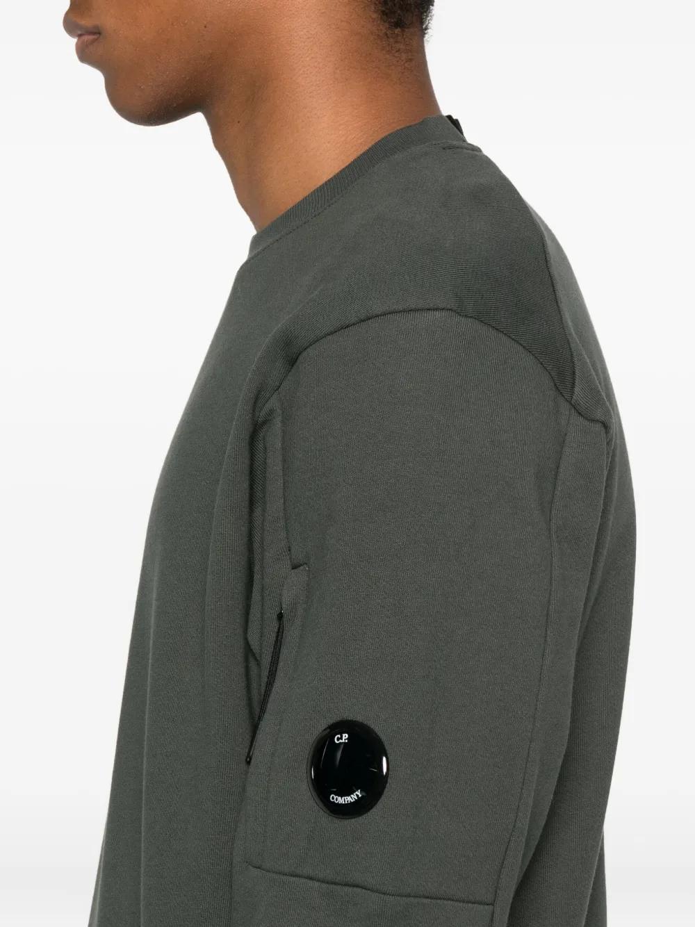 C.P.COMPANY Crewneck Sweatshirt with Lens Detail