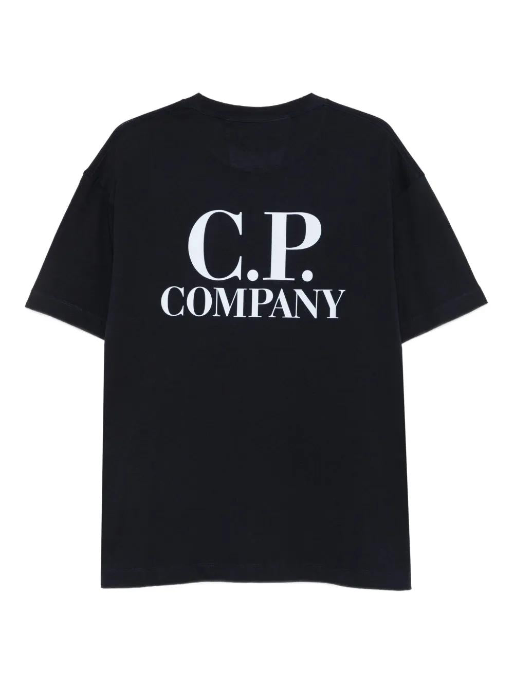 C.P.COMPANY Cotton Logo Print T-Shirt for Men