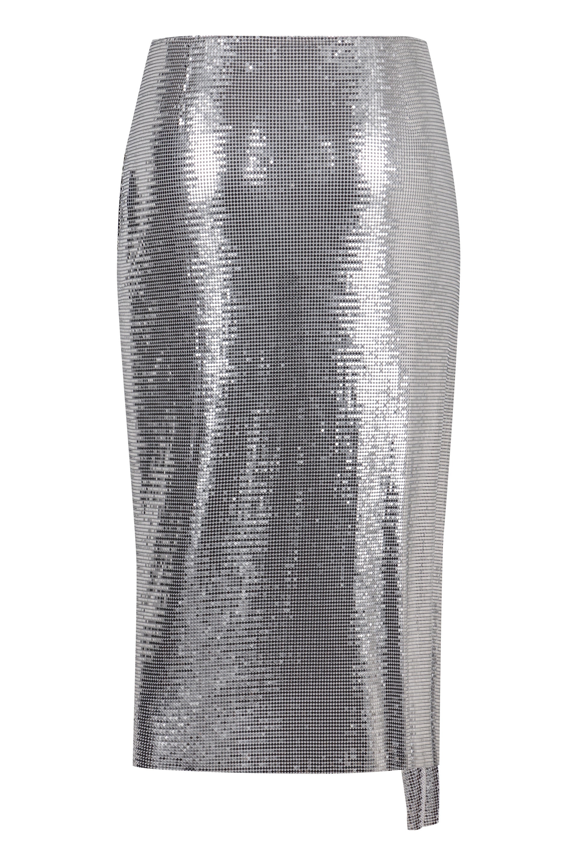 PACO RABANNE Asymmetric Draped Skirt