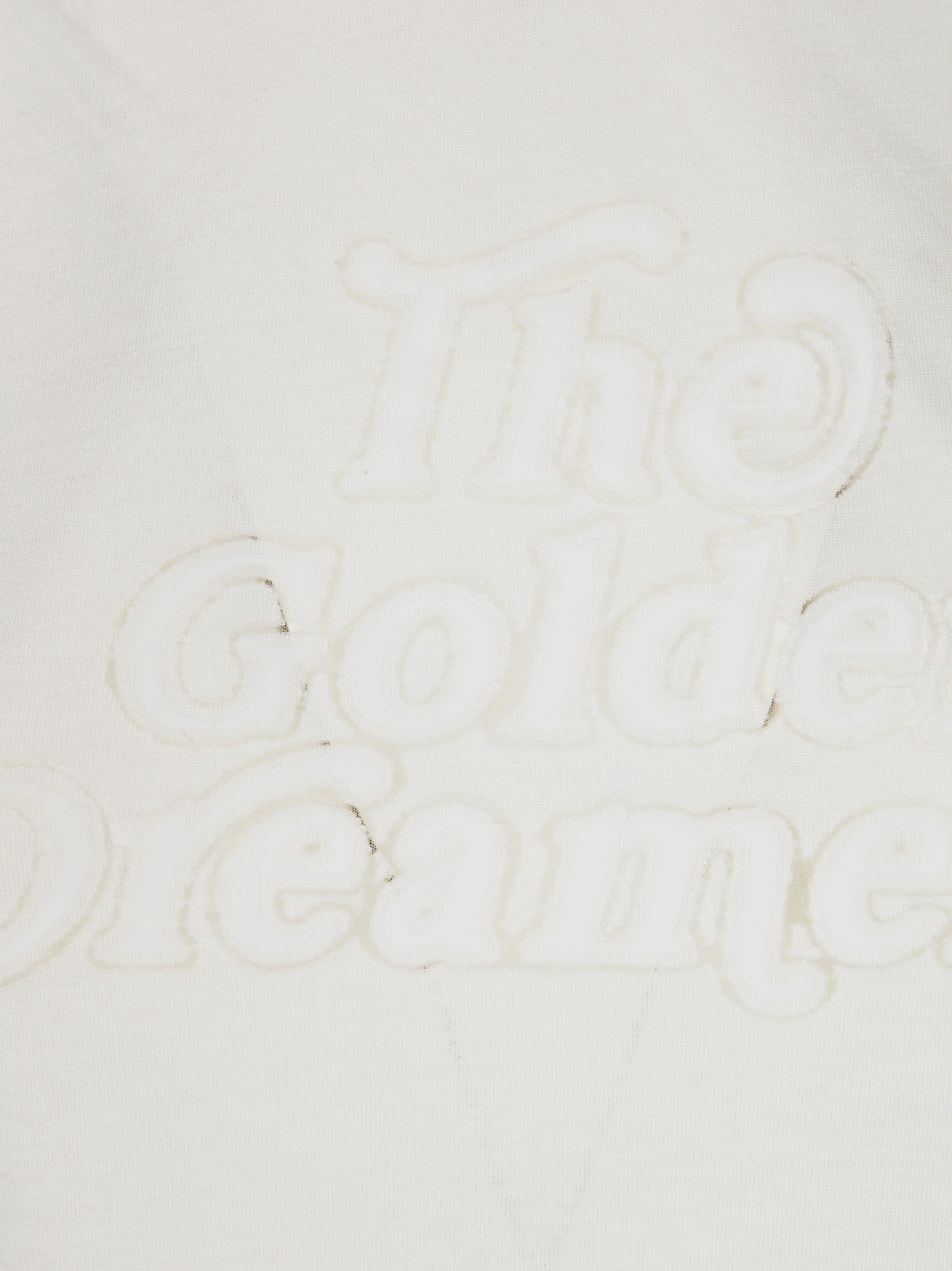 GOLDEN GOOSE Recycled Cotton T-Shirt for Men - FW25 Collection