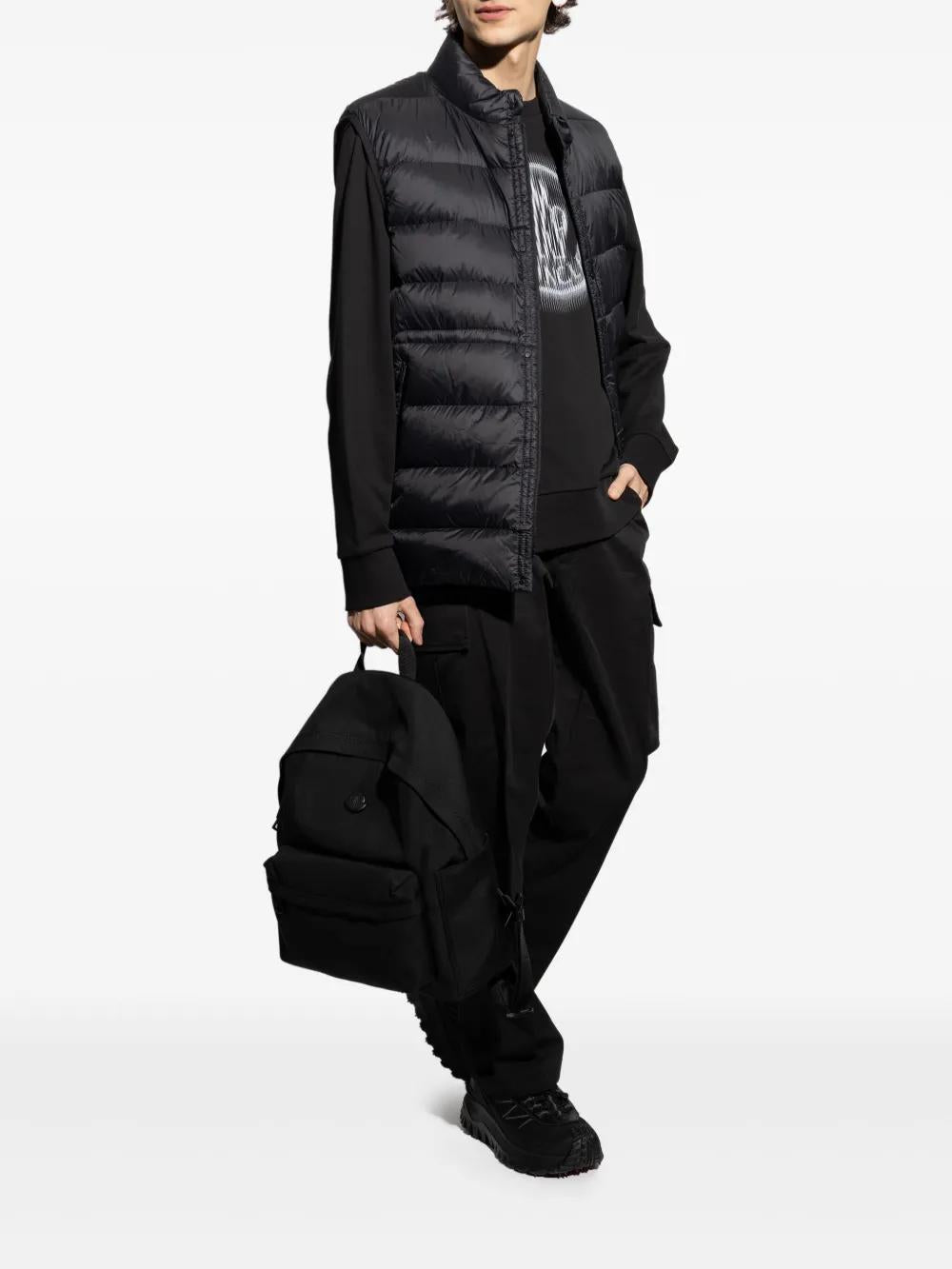 MONCLER Sleeveless Down Jacket for Men - Straight Cut Design