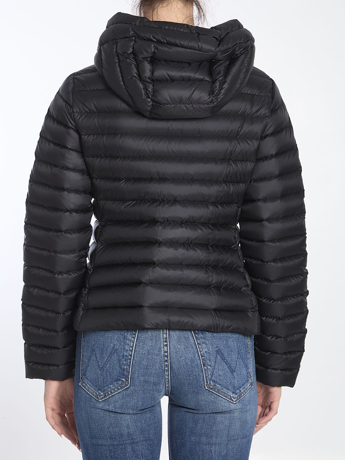 MONCLER Women's Mini Hooded Short Puffer Jacket