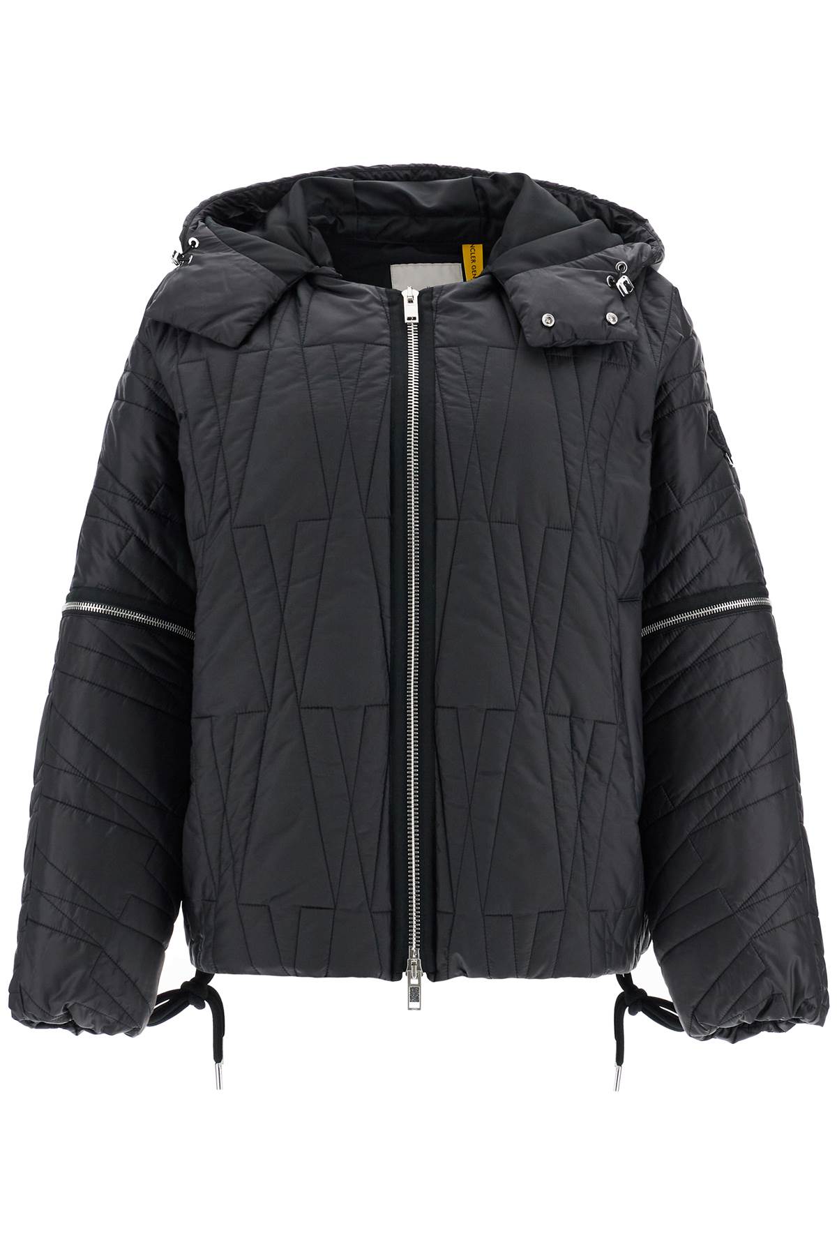 MONCLER GENIUS Women’s Zip-Up Jacket with Hood and Removable Sleeves - Size 02