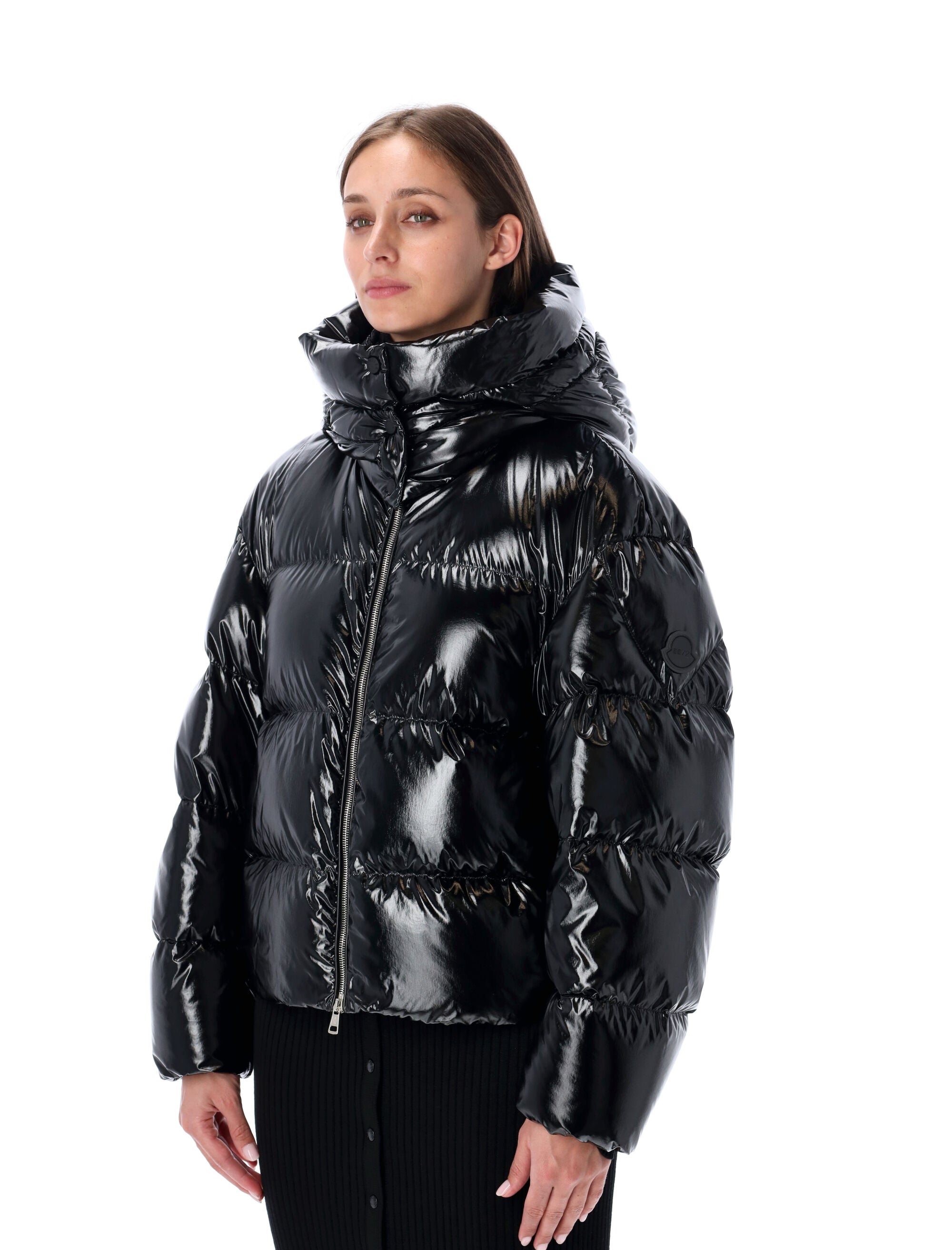MONCLER GENIUS Mini Oversized Hooded Short Down Jacket