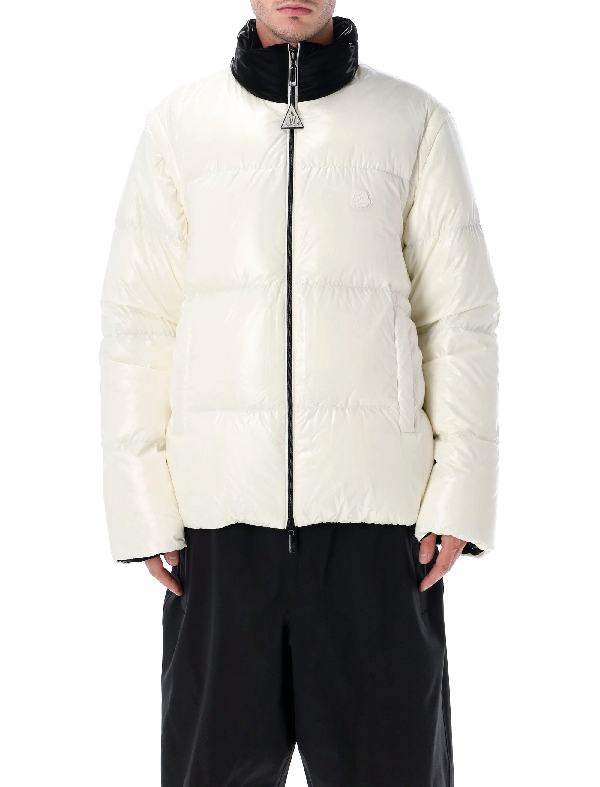 MONCLER GENIUS Reversible Down Jacket with Detachable Sleeves - Size 4