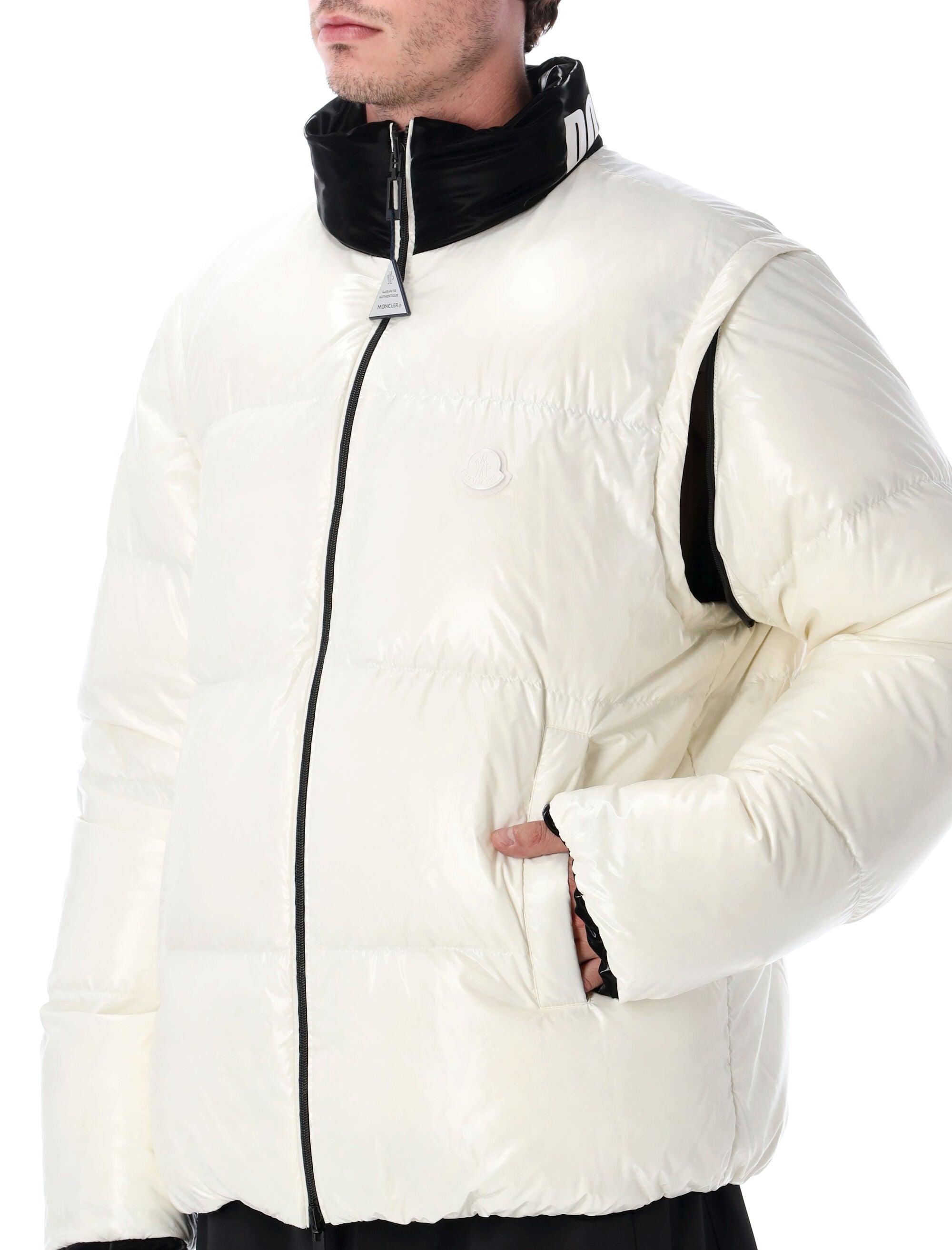 MONCLER GENIUS Reversible Down Jacket with Detachable Sleeves - Size 4
