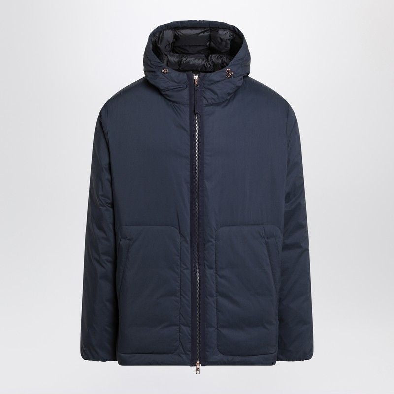 MONCLER GENIUS Short Down Jacket with Drawstring Hood - Size 4