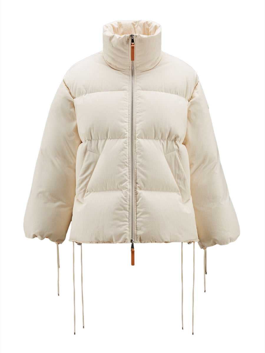 MONCLER GENIUS Mini High Neck Down Jacket for Women