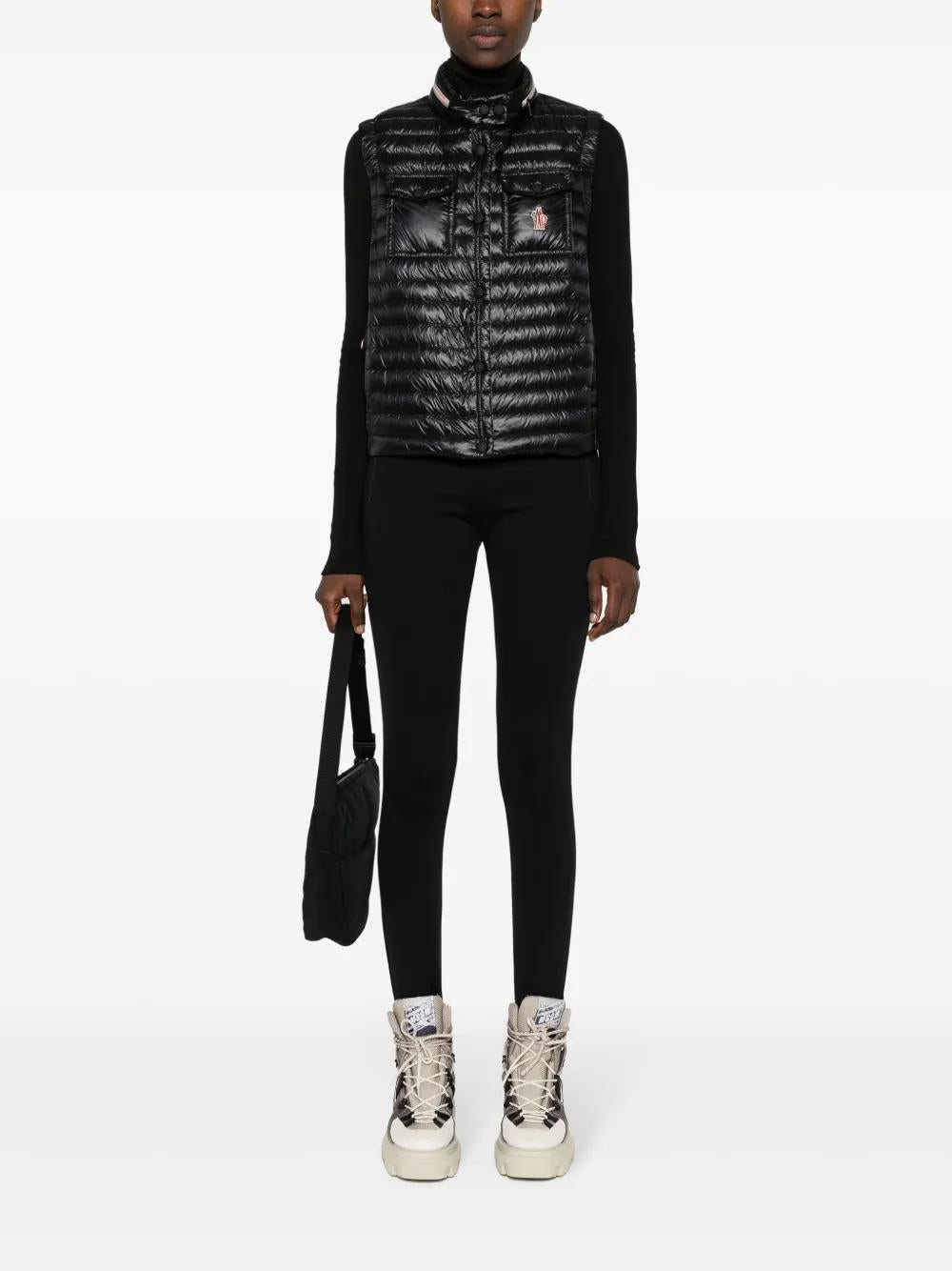 MONCLER GRENOBLE Regular Fit Logo Vest for Women