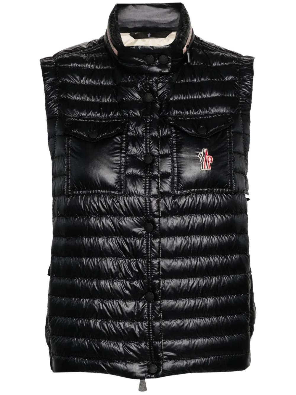 MONCLER GRENOBLE Regular Fit Logo Vest for Women