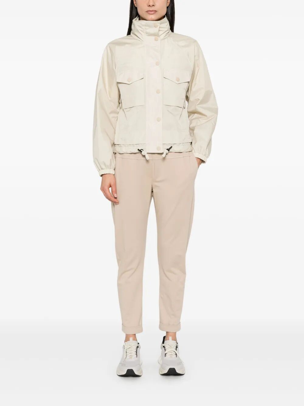 MONCLER GRENOBLE Nylon Windbreaker Jacket for Women - Spring/Summer 2025