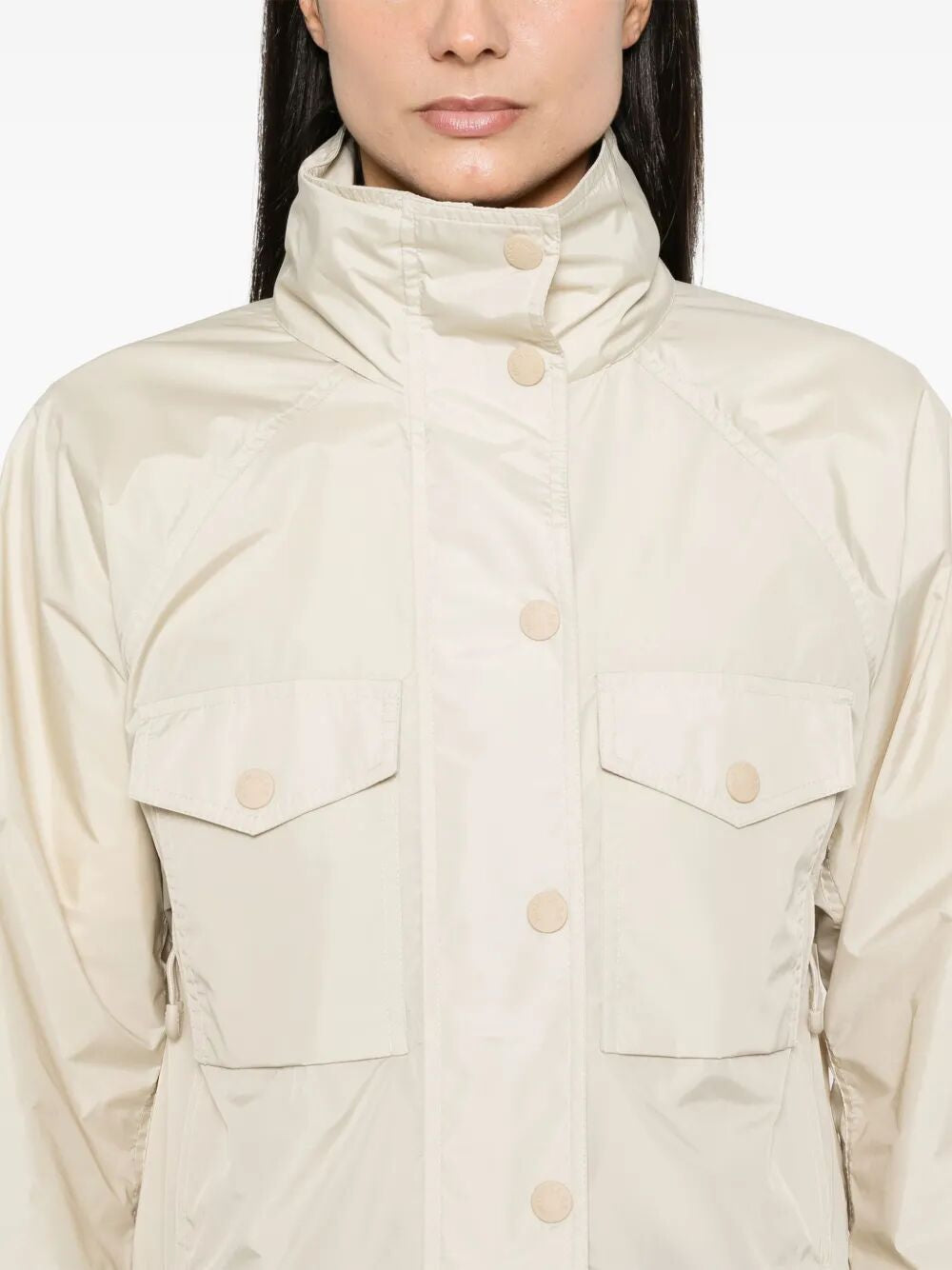 MONCLER GRENOBLE Nylon Windbreaker Jacket for Women - Spring/Summer 2025