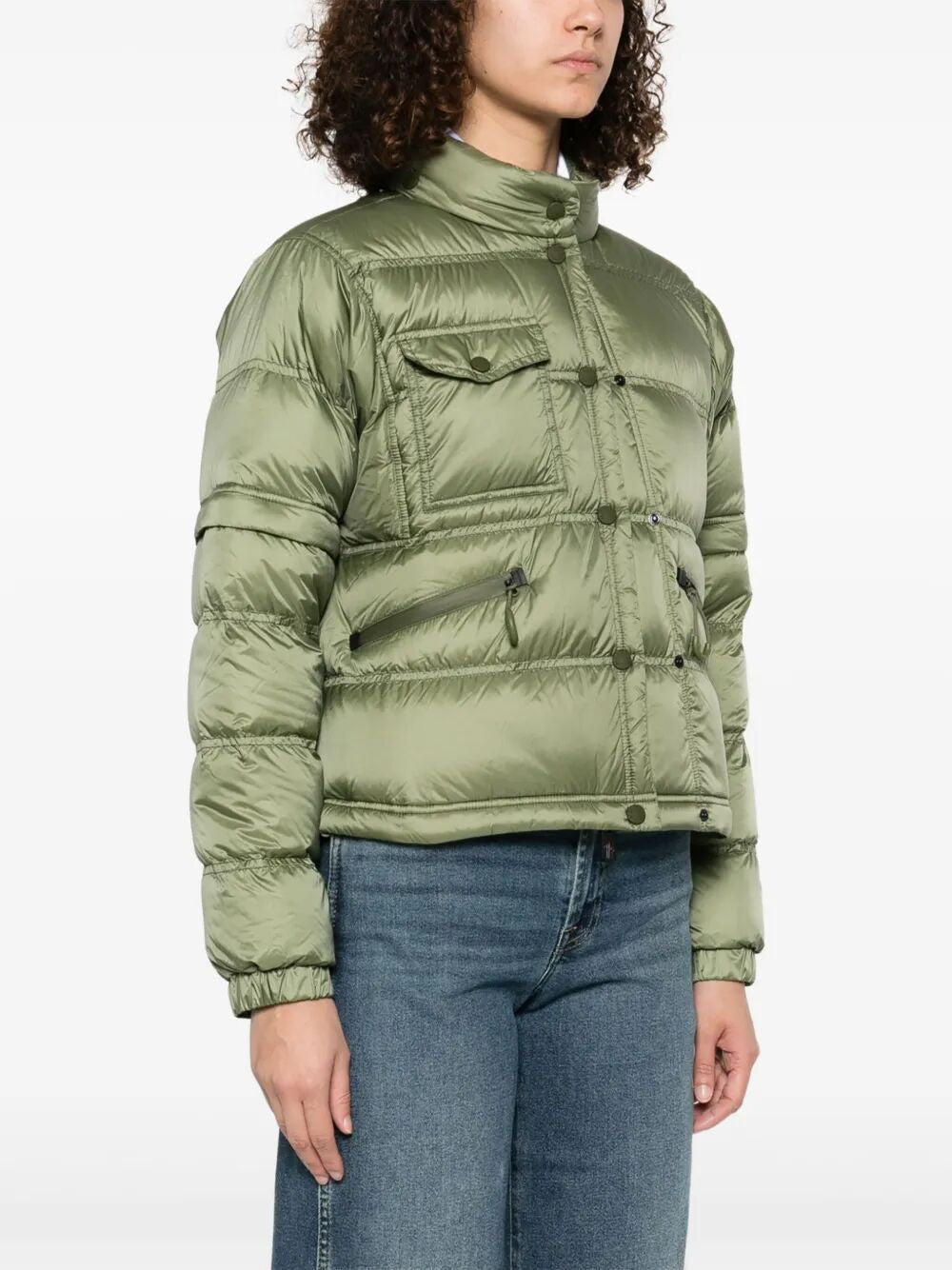 MONCLER Women's 2 in 1 Short Down Jacket