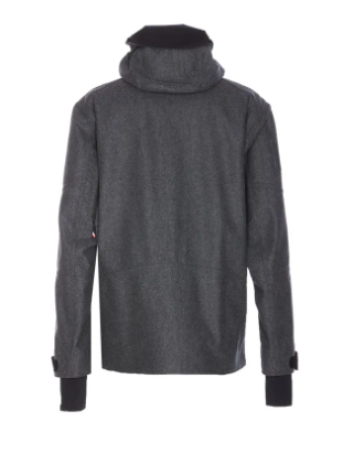 MONCLER GRENOBLE Wool Blend Outerwear Jacket for Men