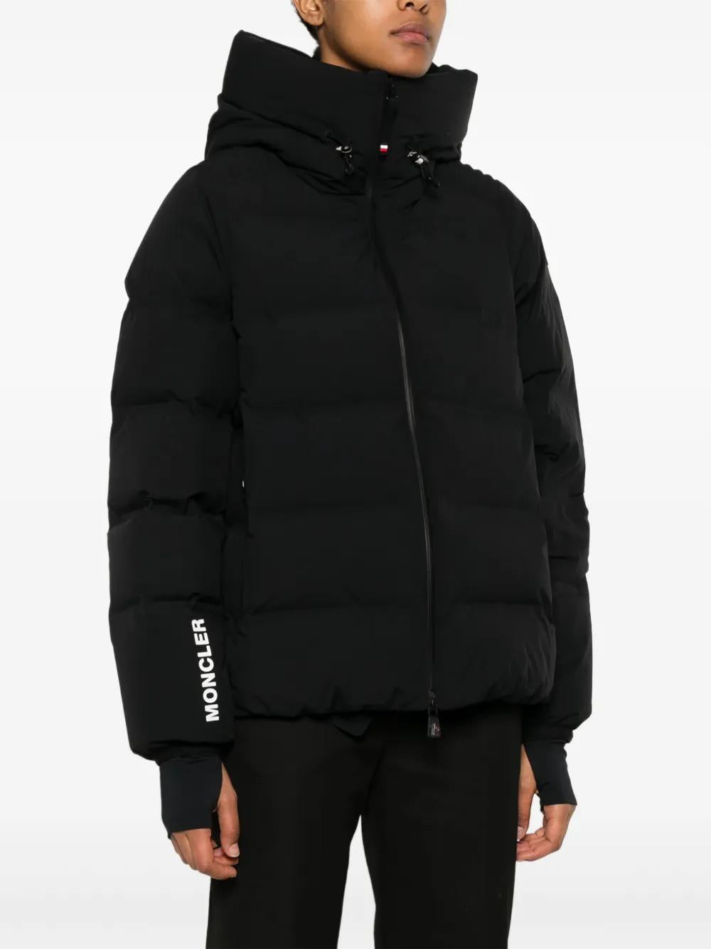 MONCLER GRENOBLE Women's Lightweight Down Jacket with Drawstring Hood