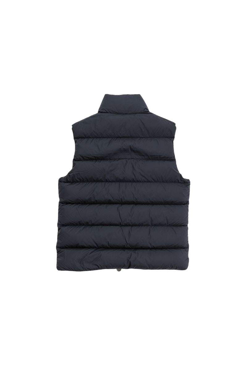 MONCLER Padded Vest with High Collar for Men