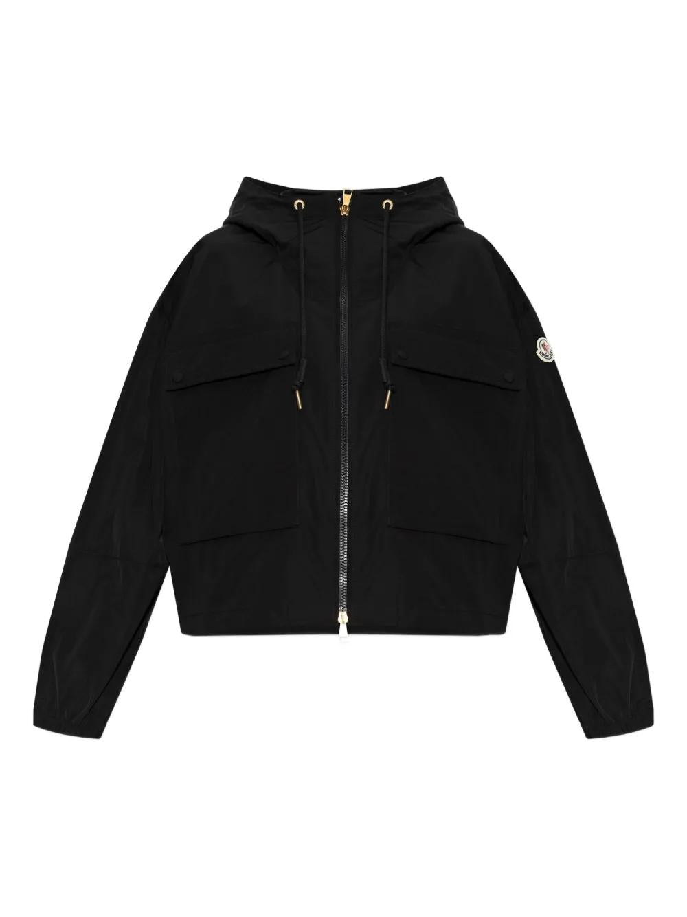 MONCLER Women's Mini Hooded Cropped Parka Jacket