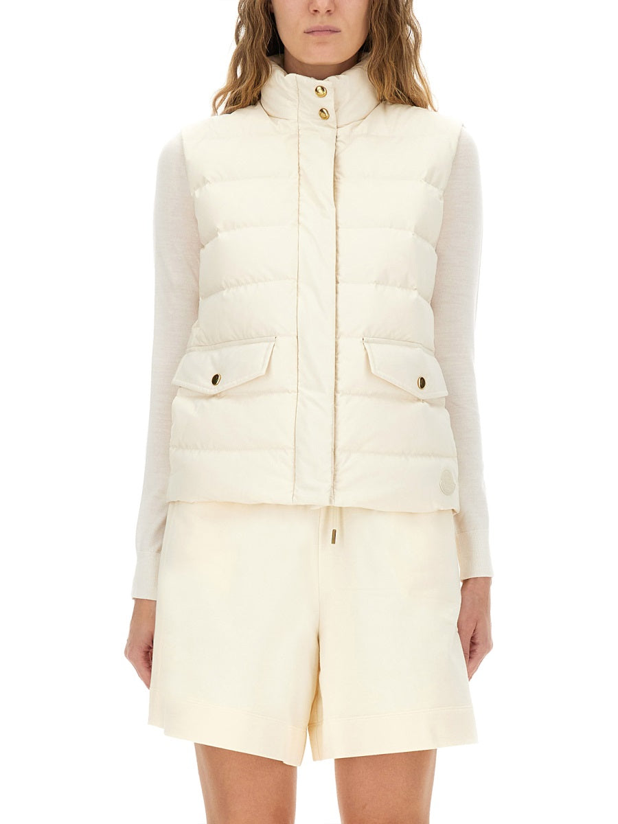 MONCLER Women's Down Padded Vest - Size 1