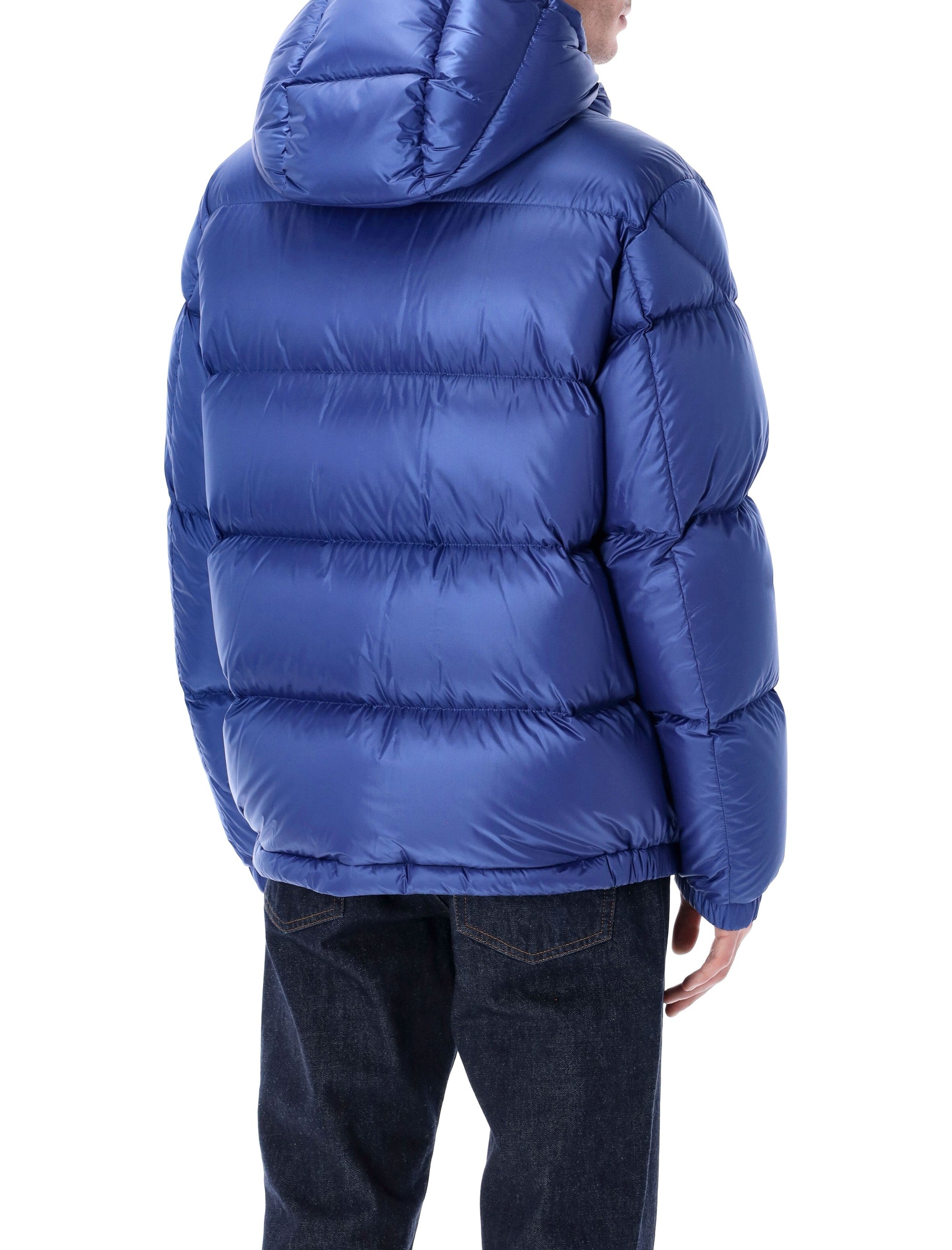 MONCLER Men's Mini Shiny Nylon Down Jacket - Size 4
