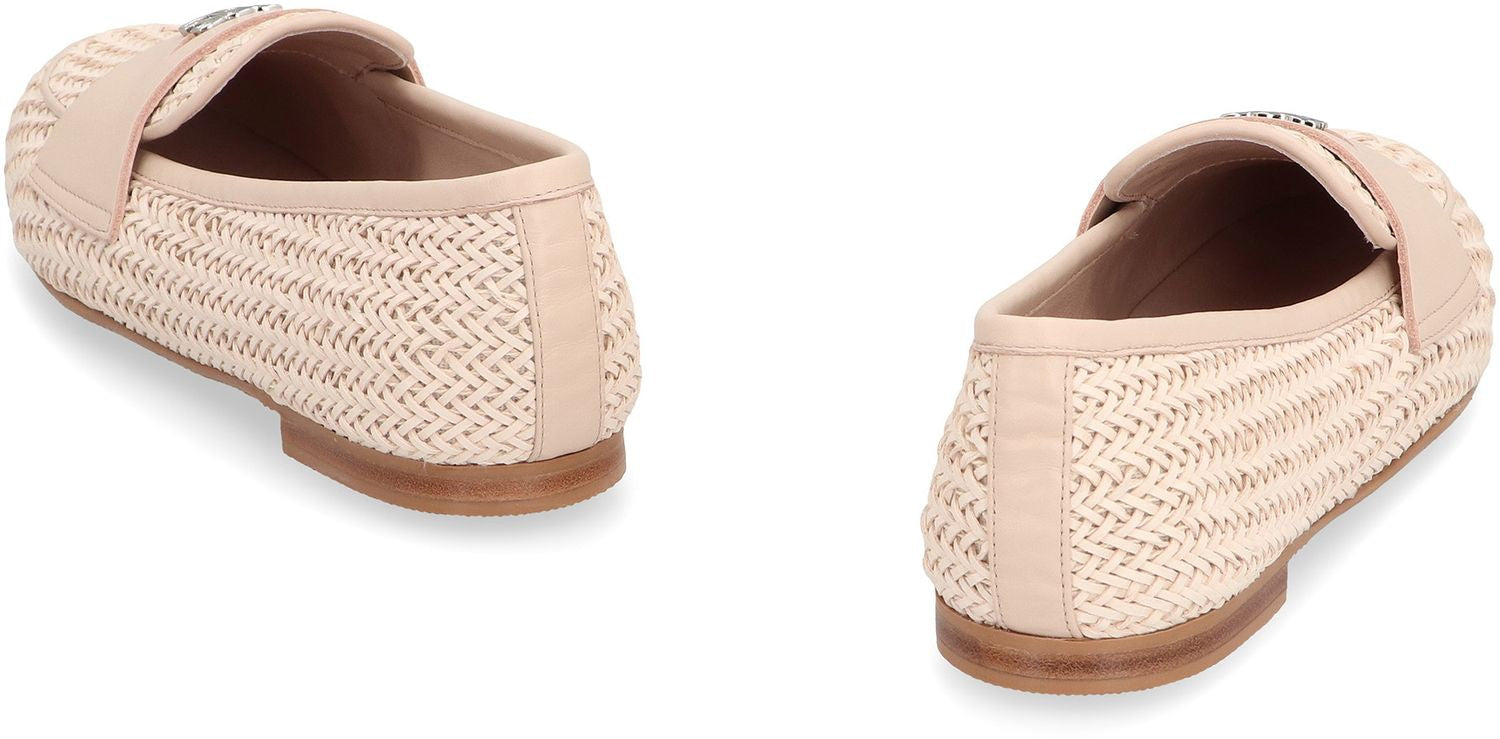 CASADEI Chic Round Toe Loafers for Women