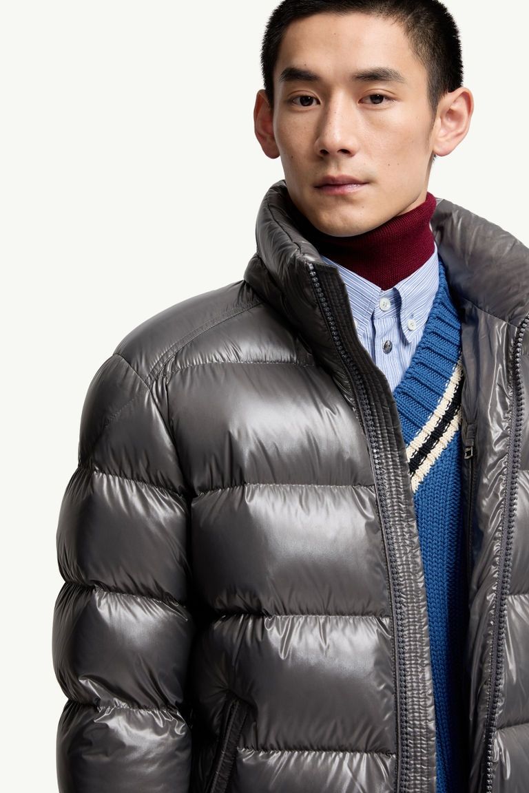 MONCLER Men's Mini Hooded Short Down Jacket