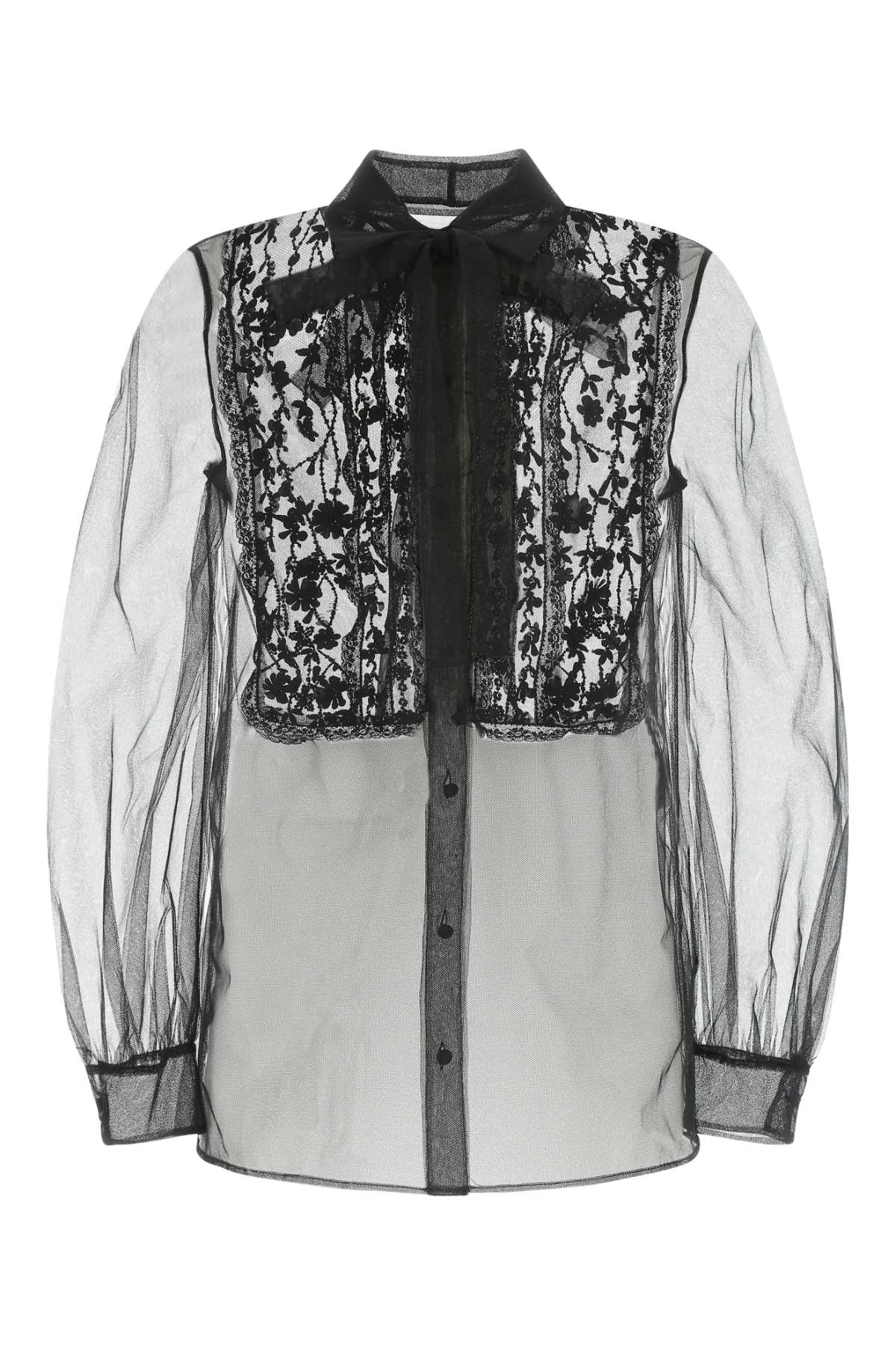 VALENTINO GARAVANI Mesh Shirt for Women - FW22 Collection