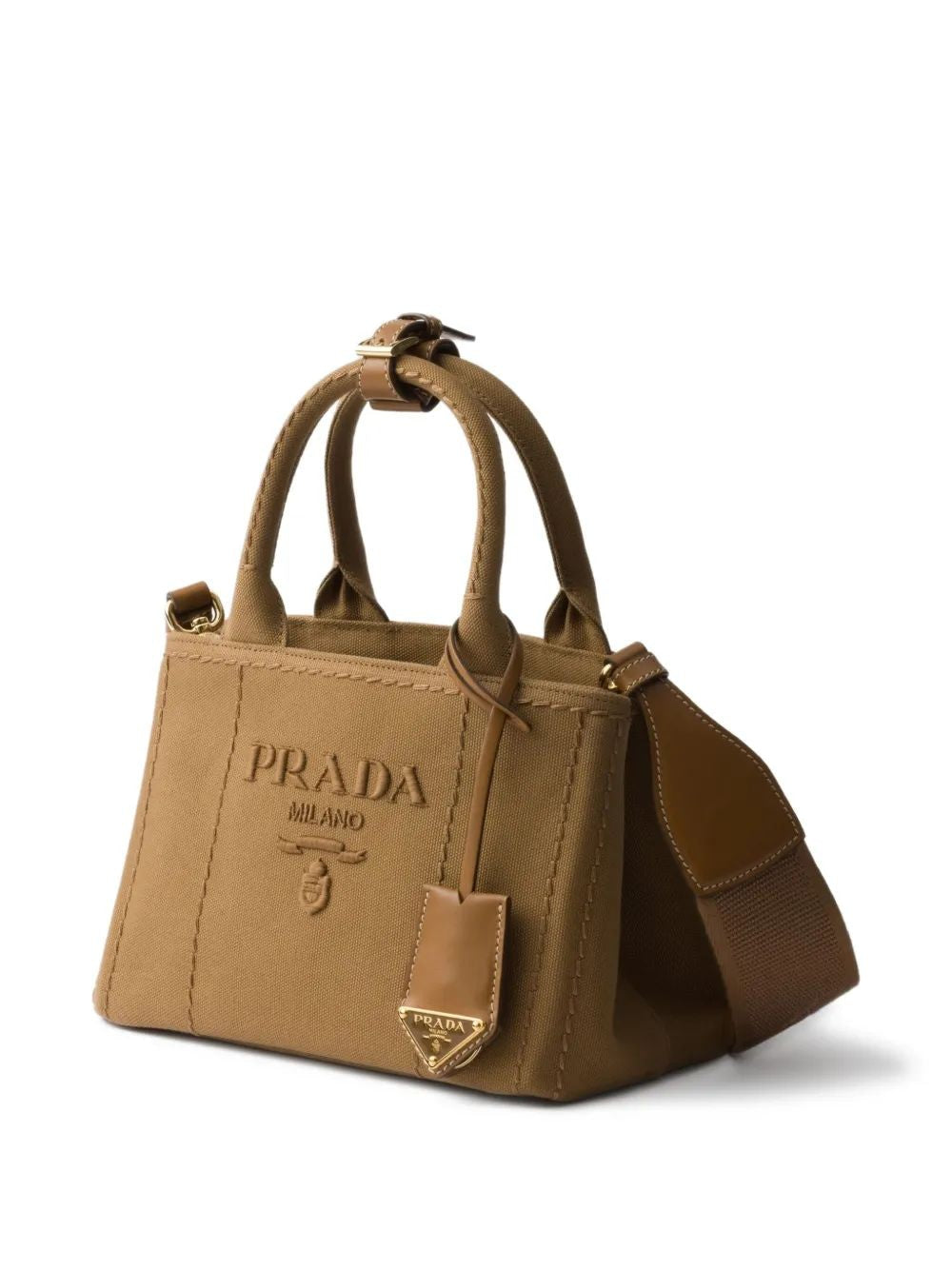 PRADA Mini Soft Fabric Handbag