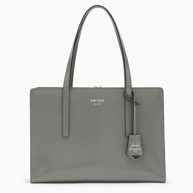 PRADA Medium Marble Brushed Leather Re-Edition Handbag