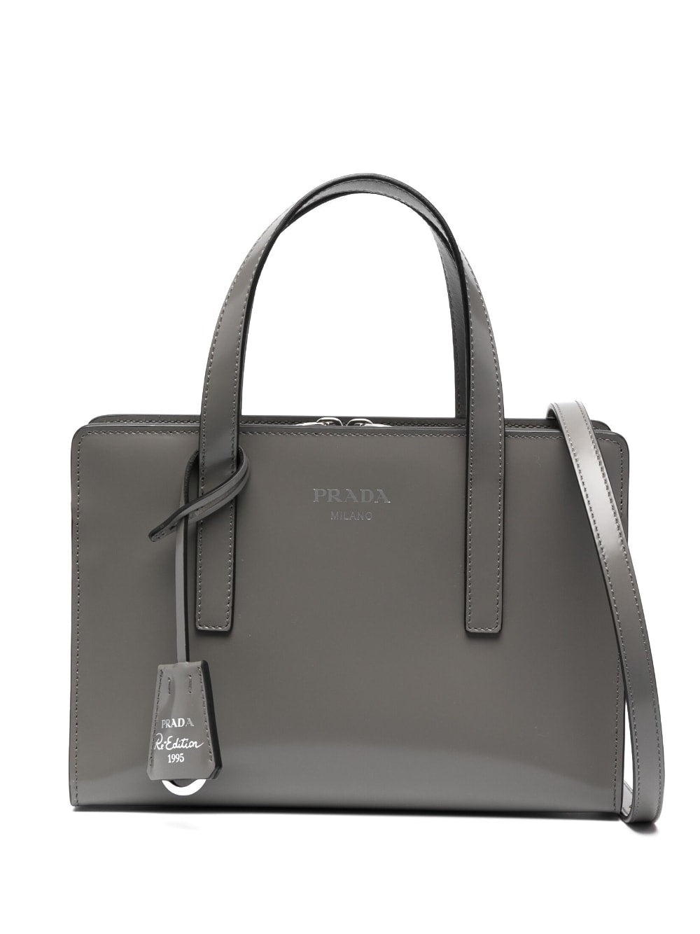 PRADA Mini Brushed Leather Handbag - Chic and Timeless