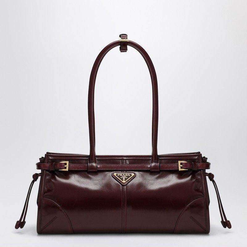 PRADA Medium Leather Bonnie Handbag